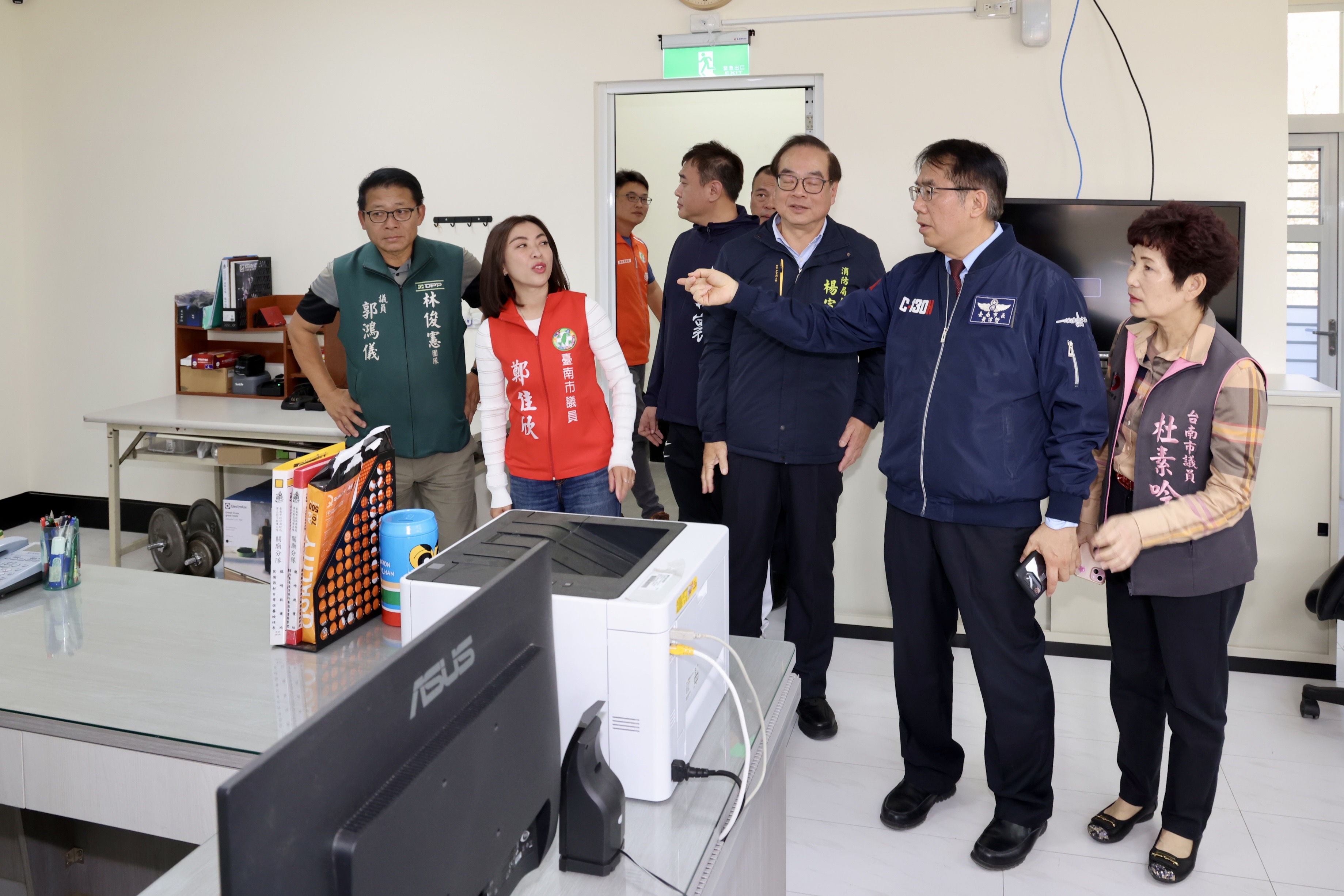 警消共構新據點上線！龍崎消防救護站啟用　黃偉哲：強化山區公安防護量能