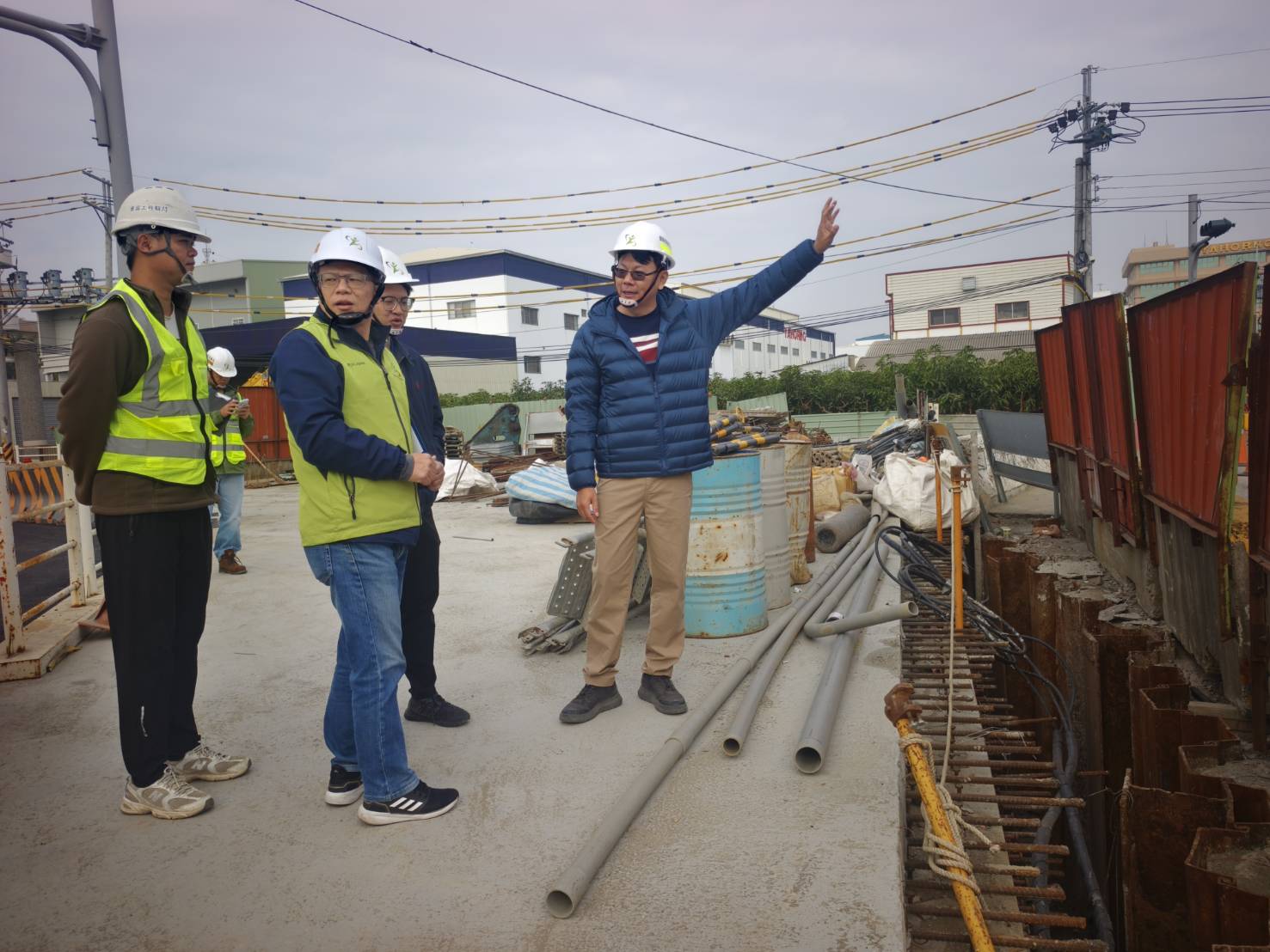 台南市府加強工地安全巡查，春節前守護市民環境安全！