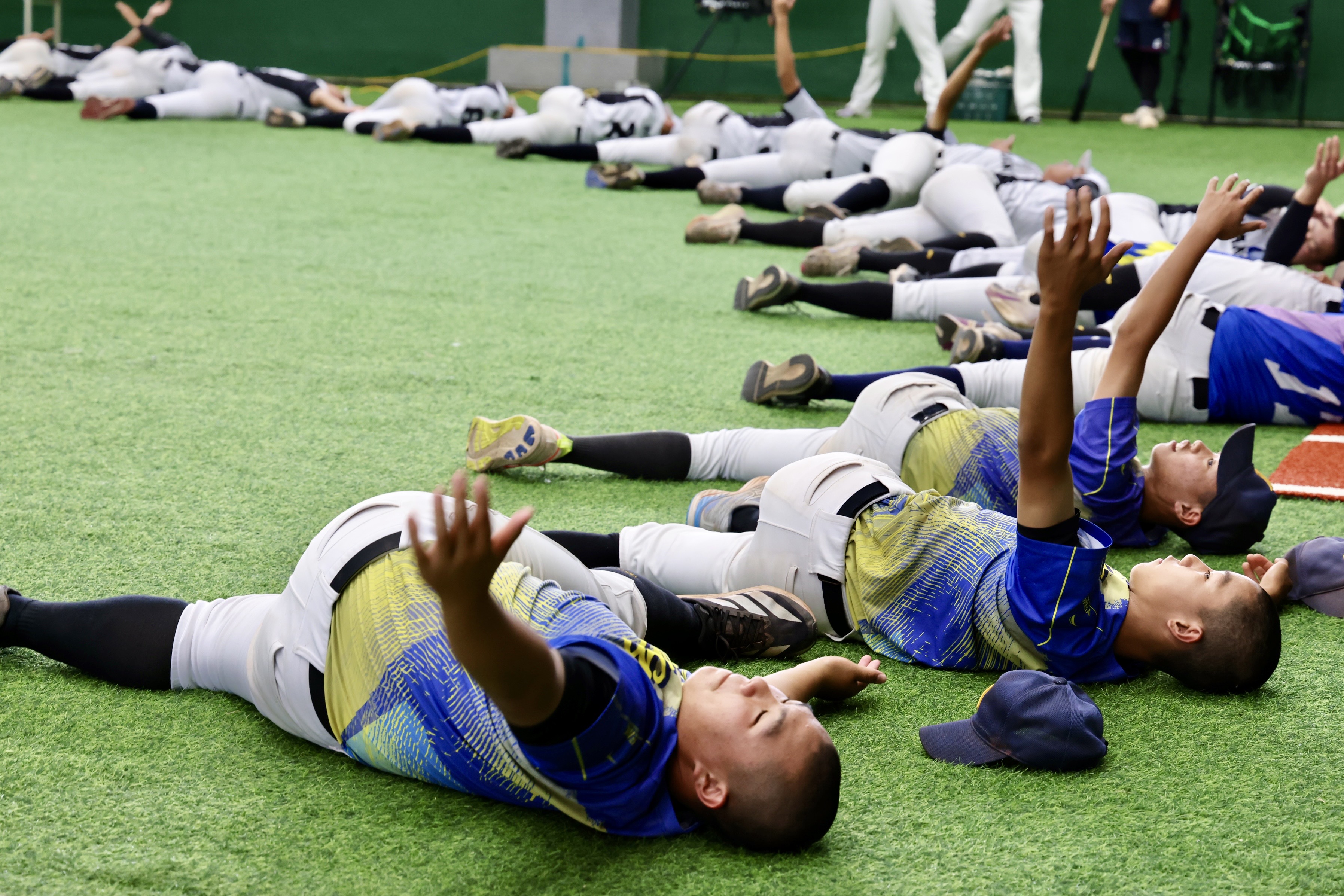 黃偉哲探班韓職樂天巨人亞太春訓兼公益棒球講座　感謝深化台韓棒球交流