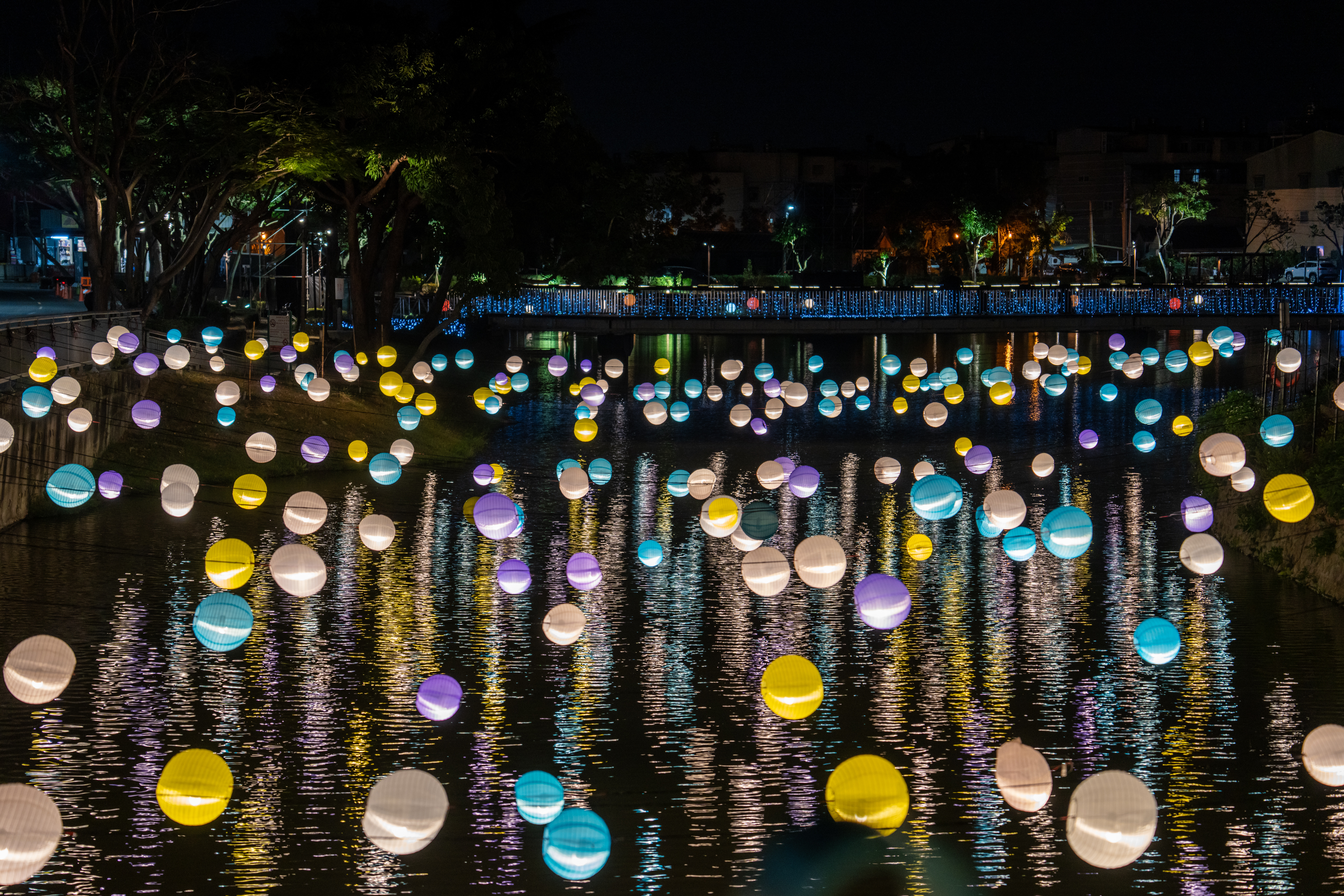 月津港燈節「雲端光景」浪漫啟燈點亮鹽水夜色 黃偉哲邀全國民眾親身體驗台南之美