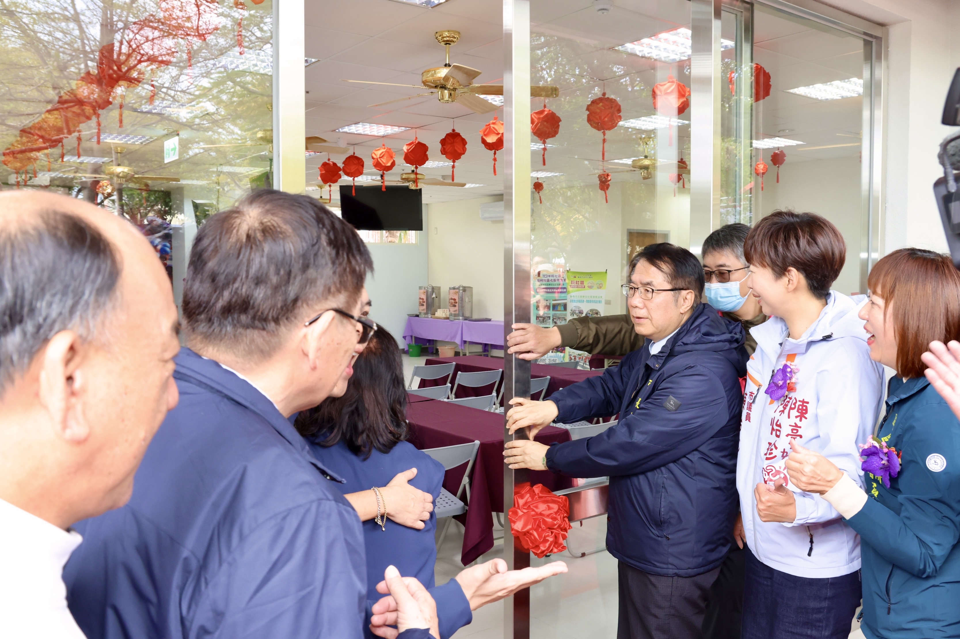 北區勝安社區活動中心落成啟用　黃偉哲：落實在地安老、打造幸福長照新據點