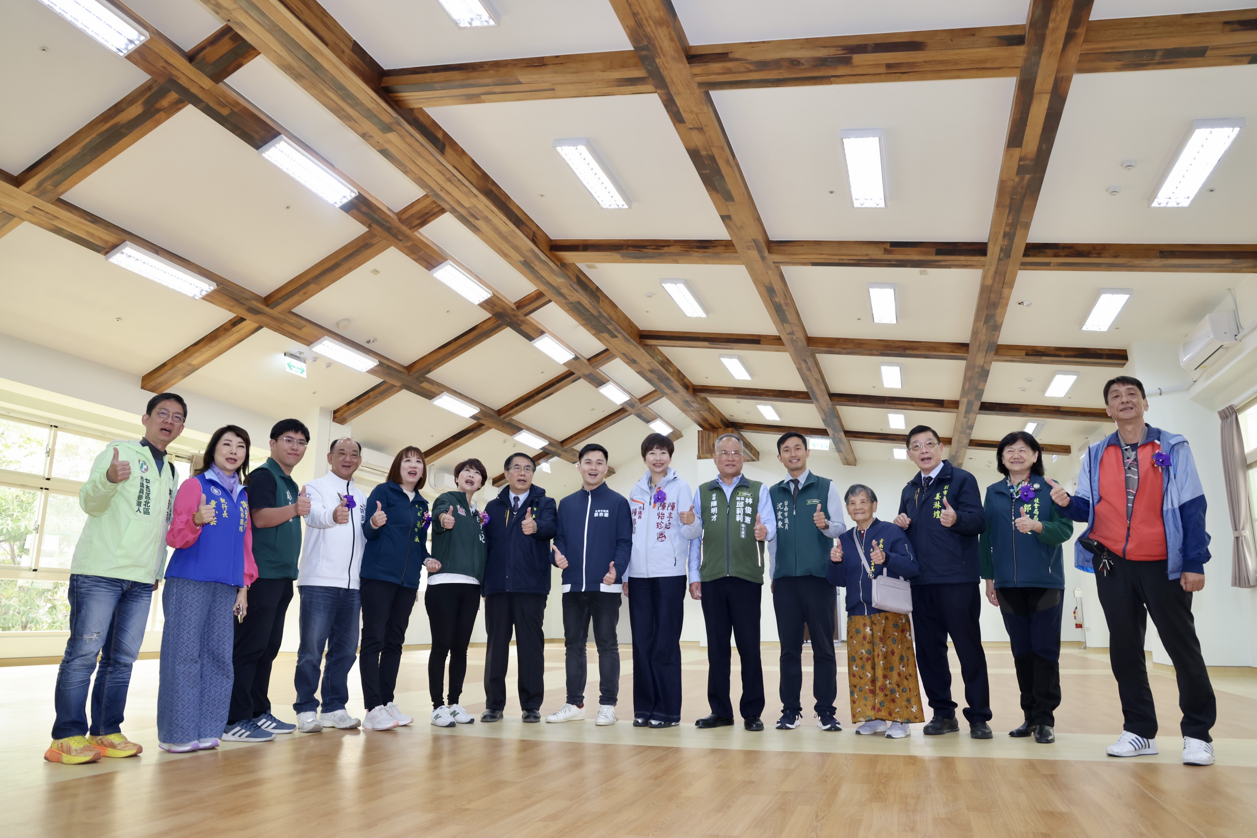 台南北區勝安社區活動中心啟用！黃偉哲：打造在地長照據點，關懷銀髮族。