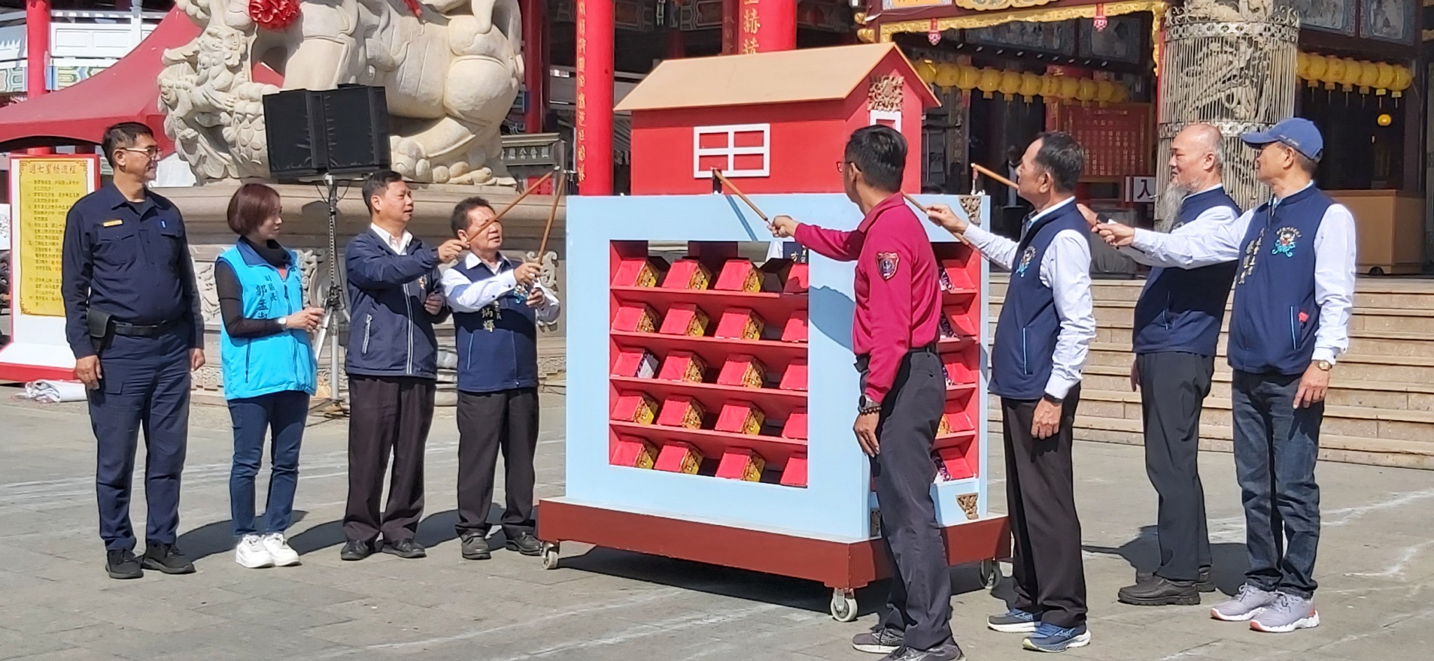 台南鹿耳門聖母廟花火節2月28日登場！祈求新春平安好運