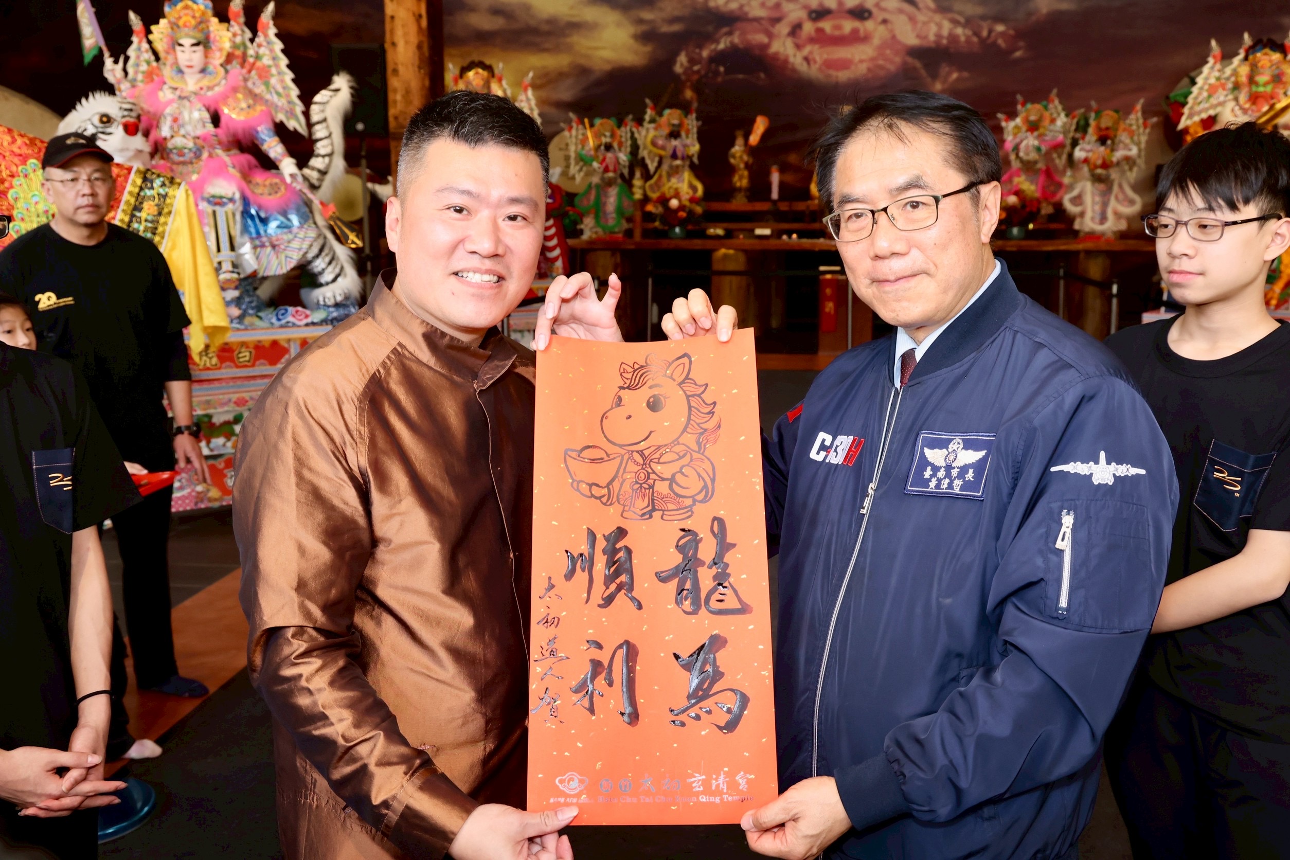 魔法藝術節在十鼓   黃偉哲參觀肯定文化創意能量