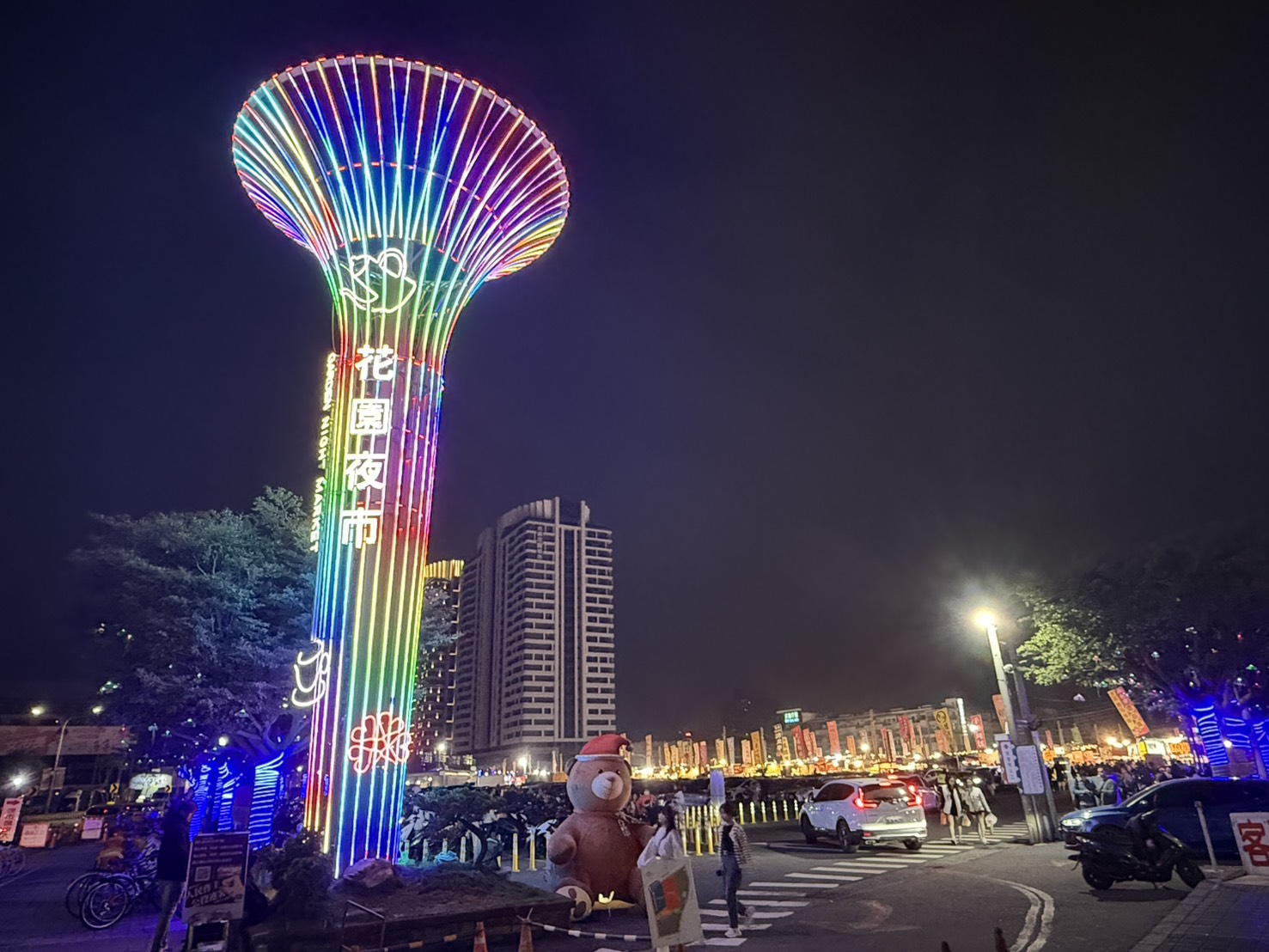 春節逛夜市，新春馬上發