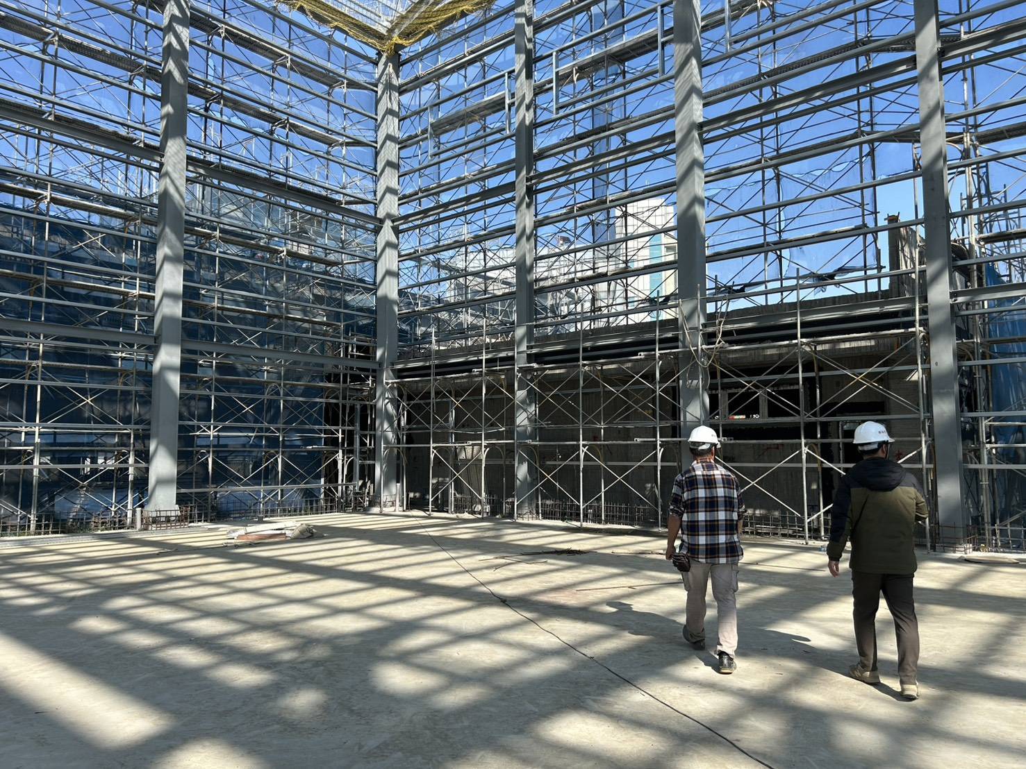 台南市體育工地春節安全到位！職安機制落實，打造無死角施工環境