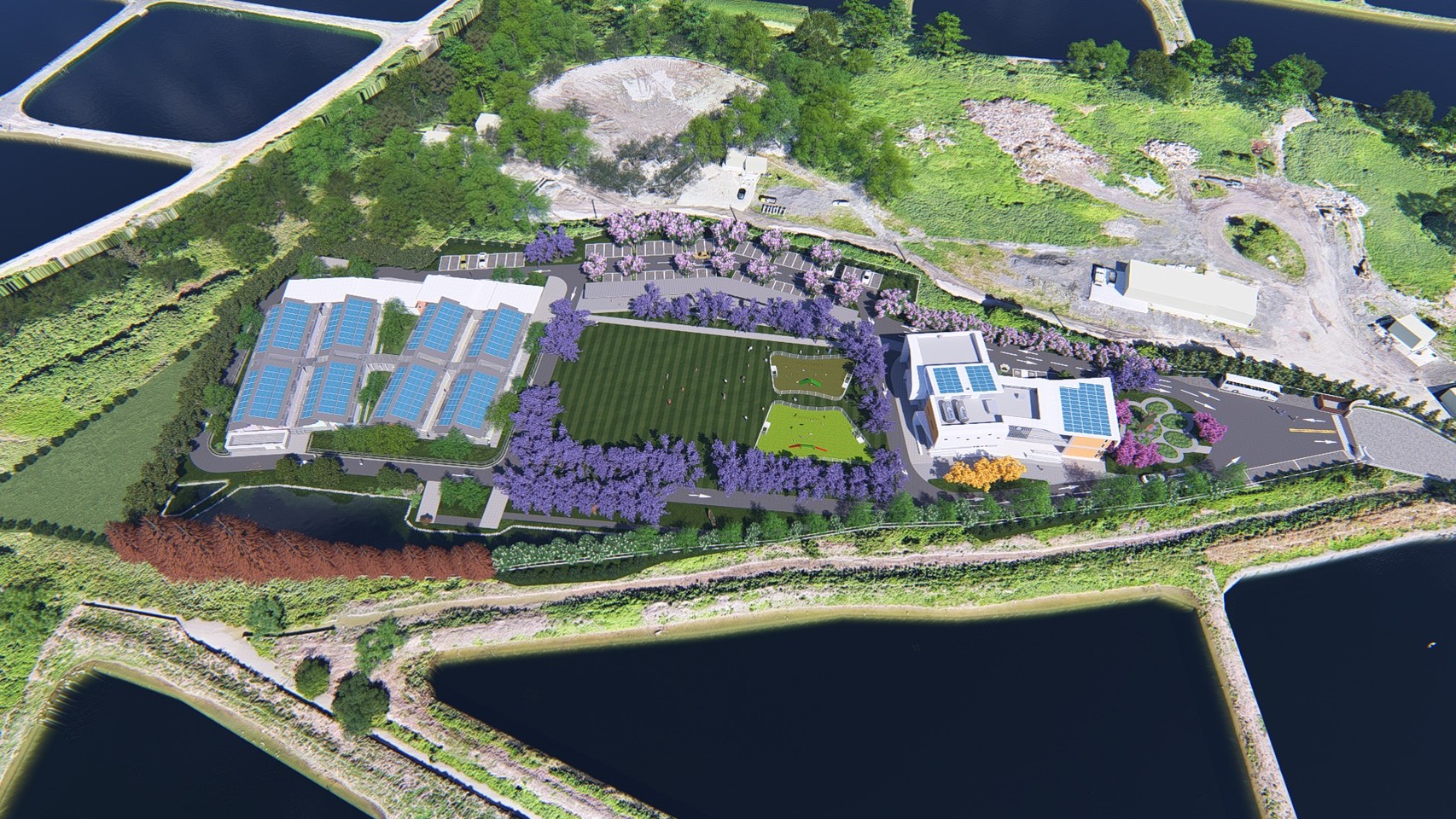 全台首座指標性動保場域 學甲多功能動物保護教育園區預計三月完工