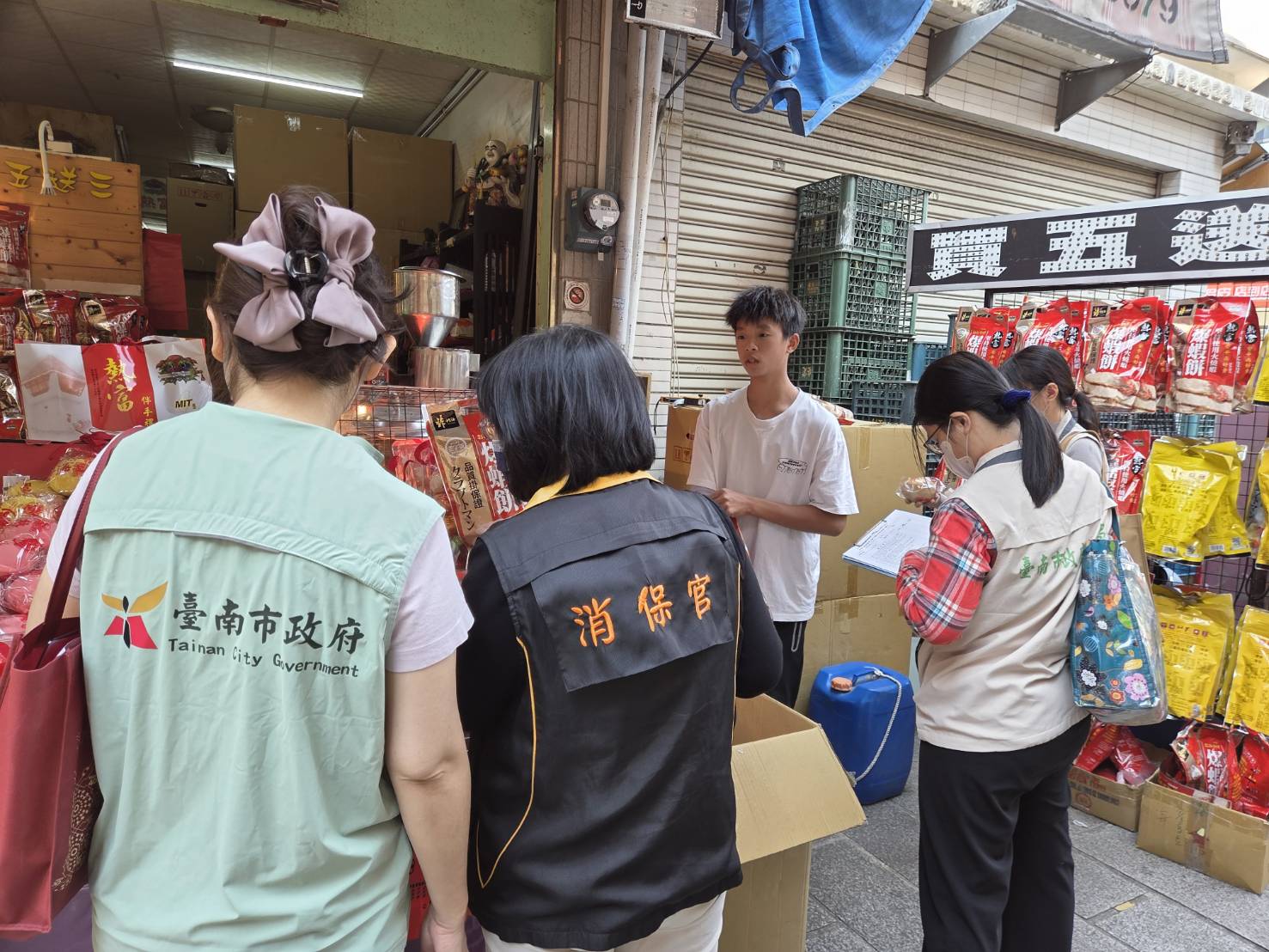 南市府春節商圈稽查不打烊 為消費者權益把關