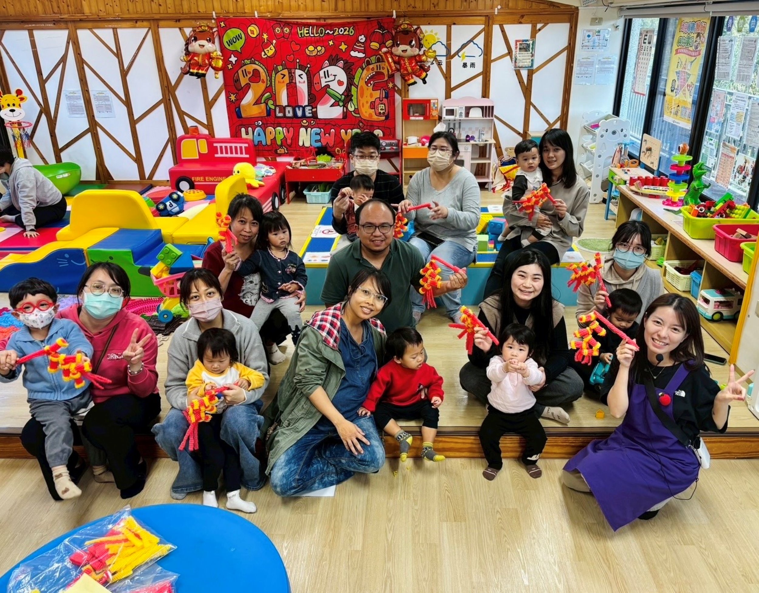 臺南親子悠遊館新春登場　多元活動陪伴孩子歡喜迎金馬年