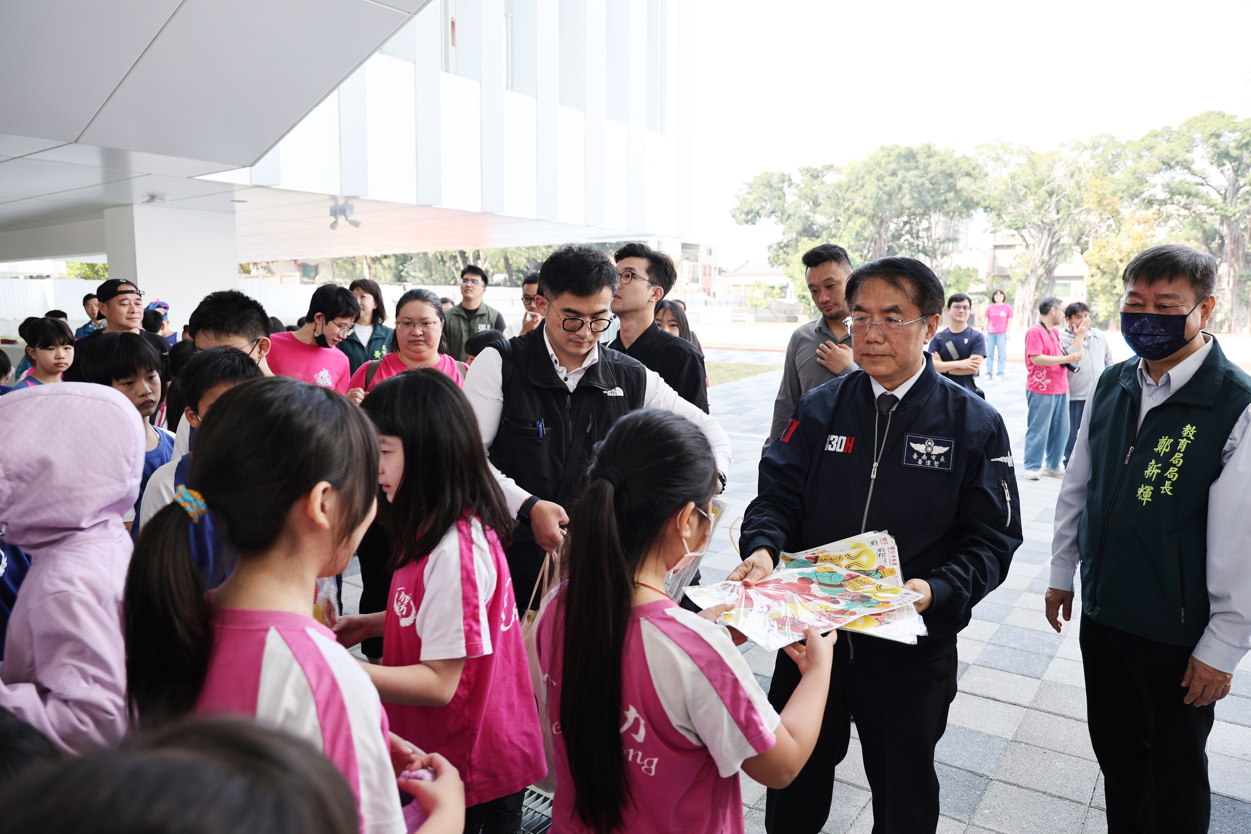 赤崁曙光迎新篇　成功國小新校舍啟用　黃偉哲：讓孩子安心學習、成功起飛