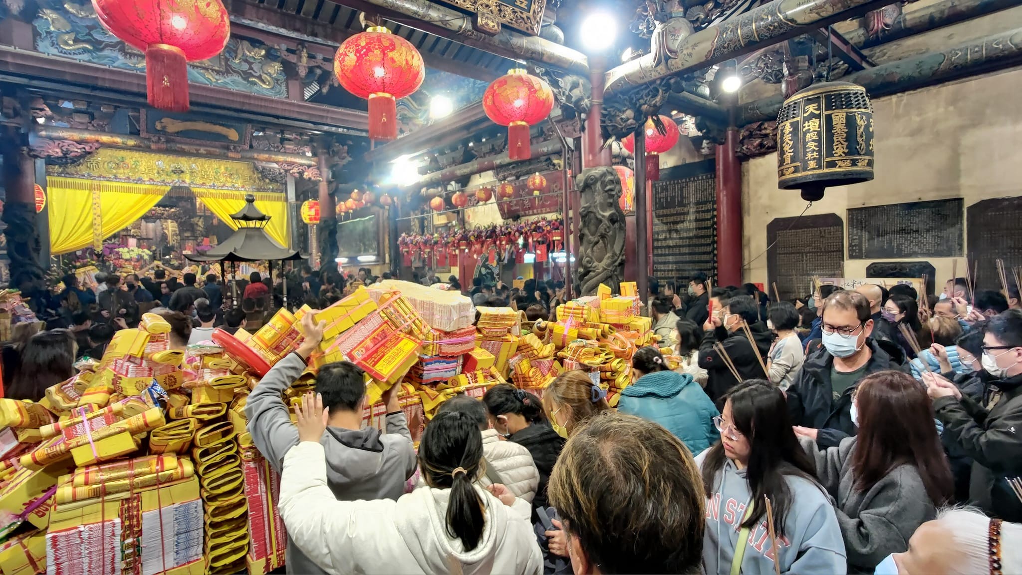 台南市府鼓勵民眾初九天公生前往各區宮廟聯合祭拜