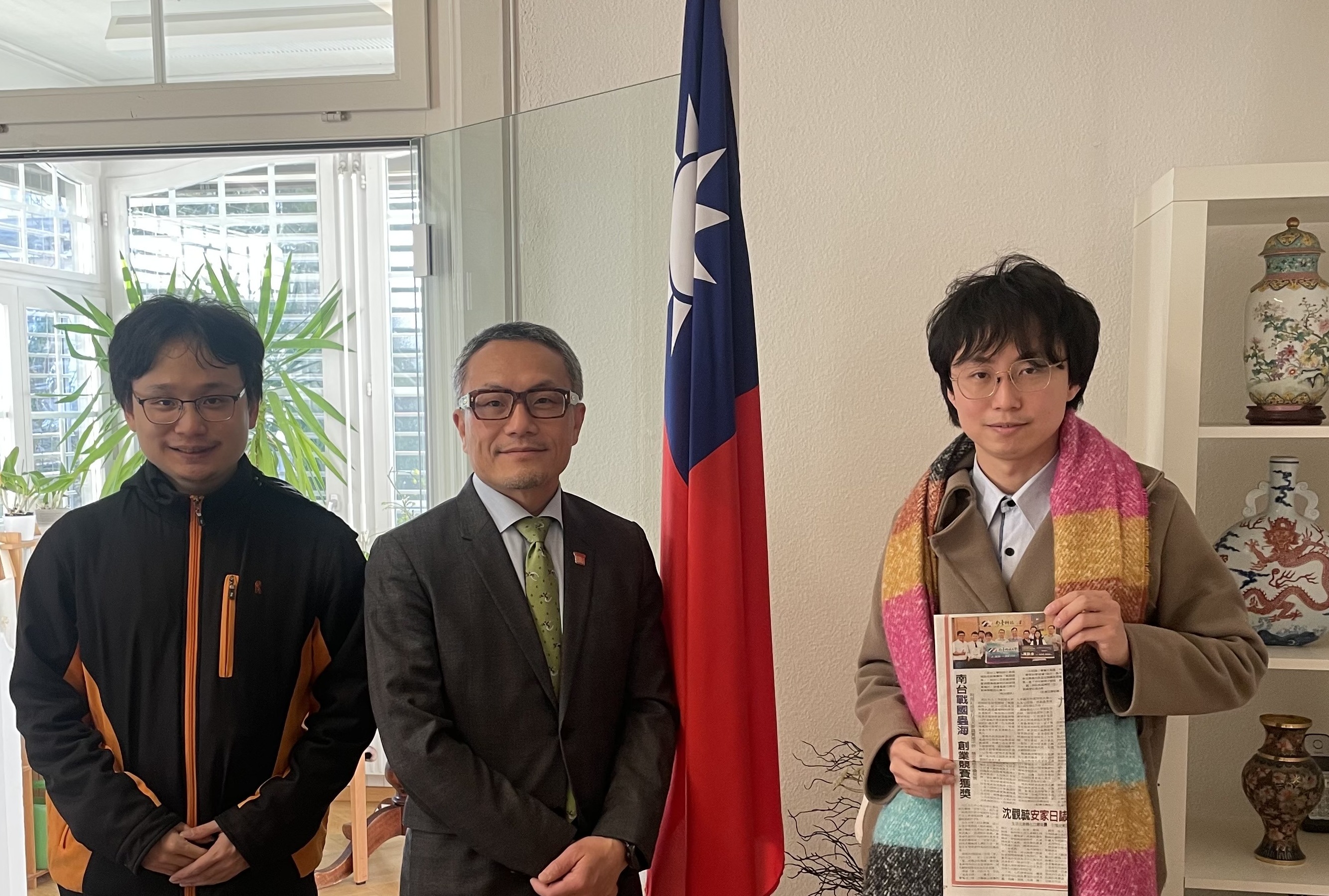 黃偉哲市長鼓勵臺南青年踴躍申請百億計畫 海外圓夢趁少年