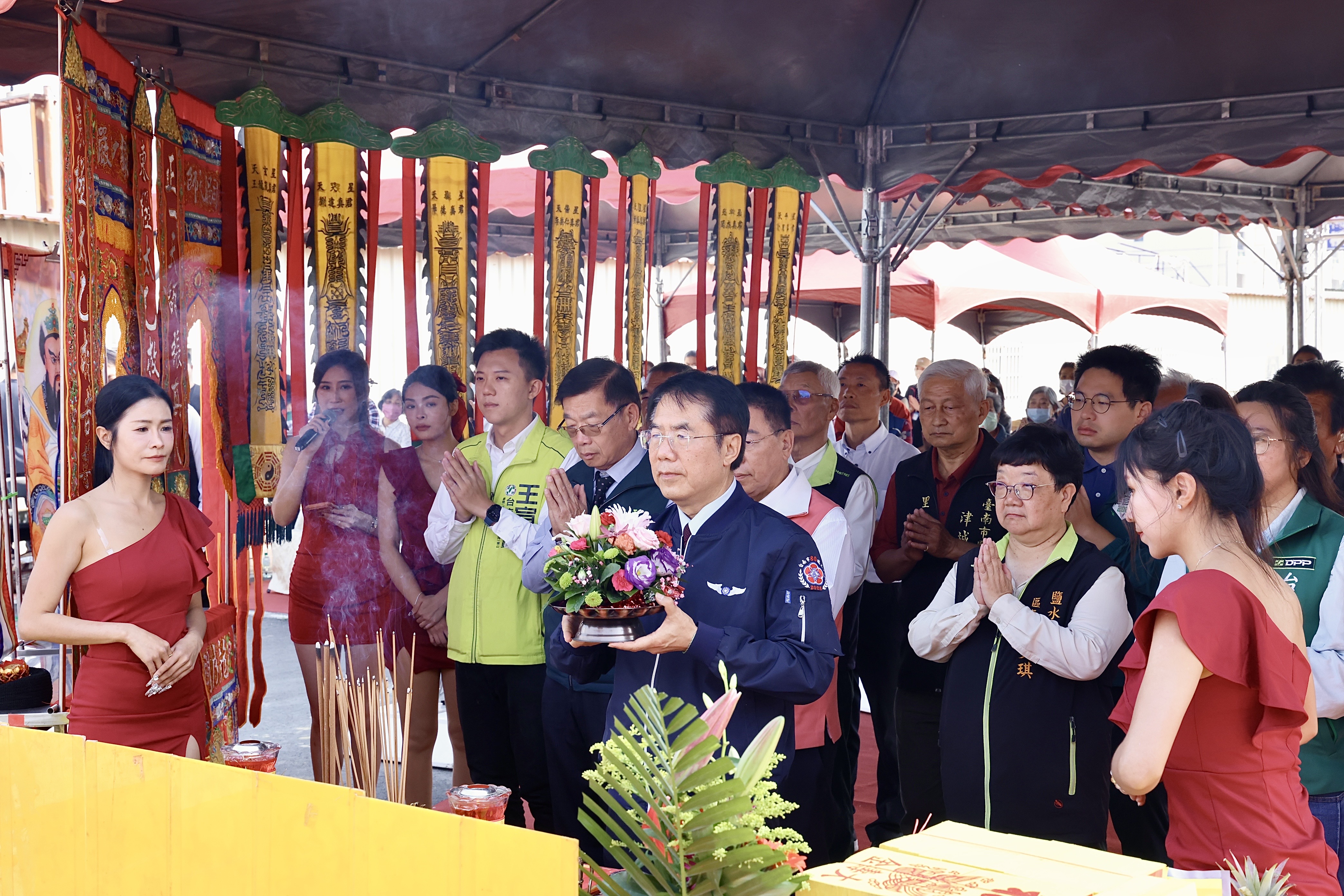 鹽水三里聯合活動中心動土 黃偉哲：回應地方期待打造多功能社區據點