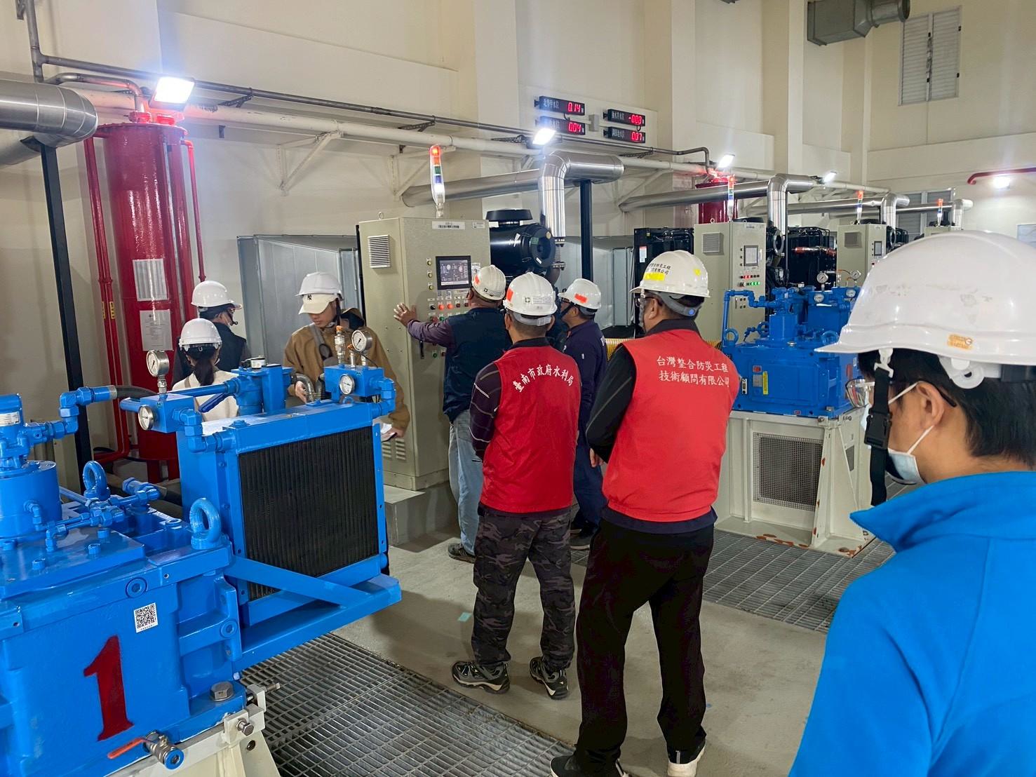 因應春雨來襲  台南市長黃偉哲要求落實水利建造物檢查及防汛準備