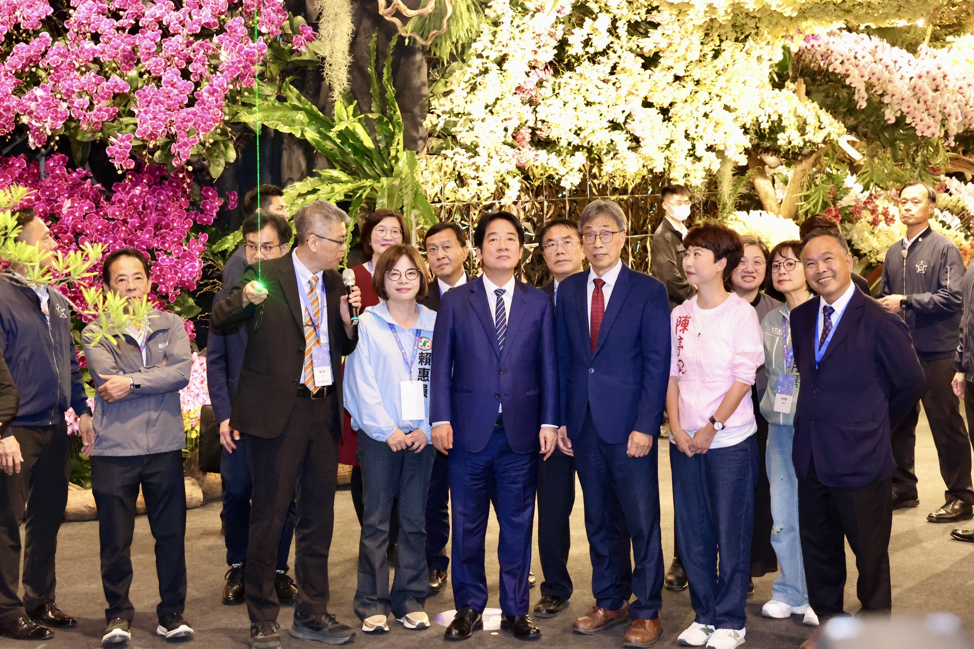 蘭花×科技雙展齊發2026臺灣國際蘭展登場賴總統出席揭幕