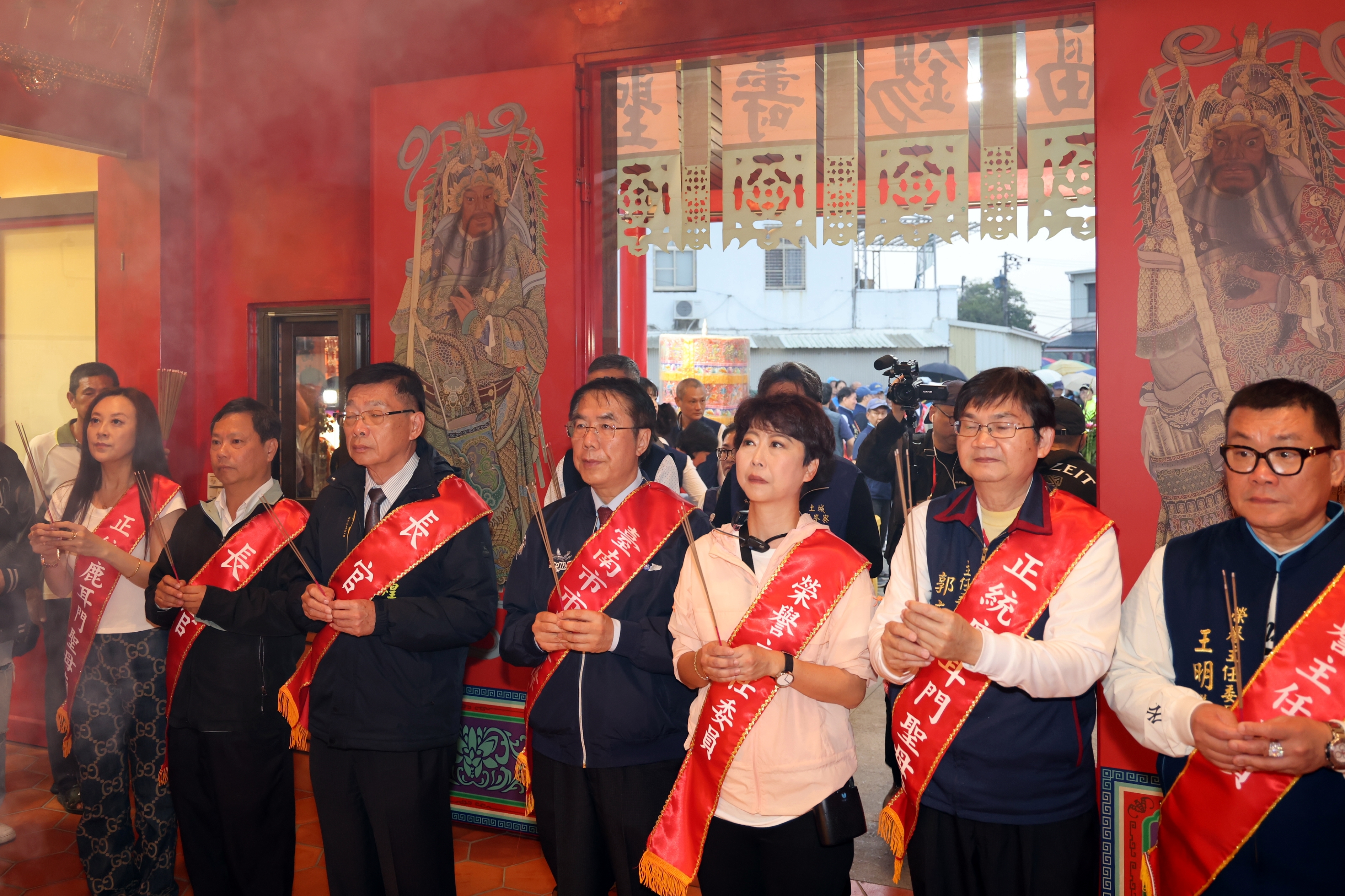 正統鹿耳門聖母廟「花火迎春」璀璨登場 國際級高空煙火、無人機大秀迎春納福