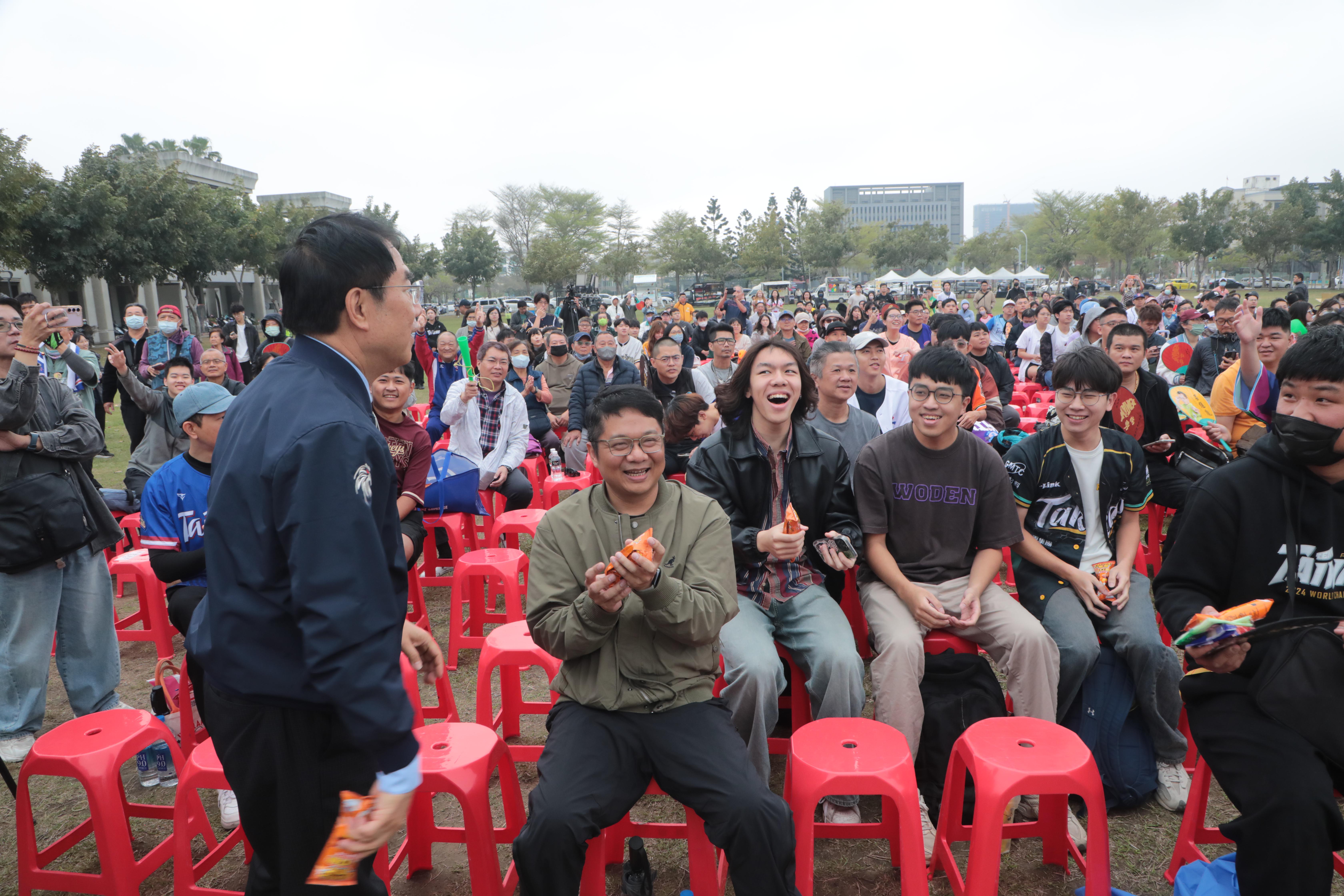 台南直播「2026WBC世界棒球經典賽」首戰澳洲隊   黃偉哲熱情應援 Team Taiwan