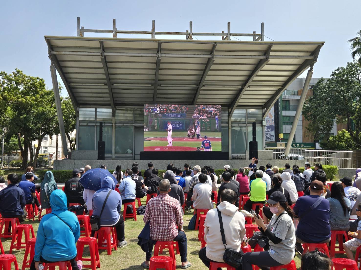 2026WBC世界棒球經典賽熱力席捲臺南　 體育局與球迷齊聚熱血應援