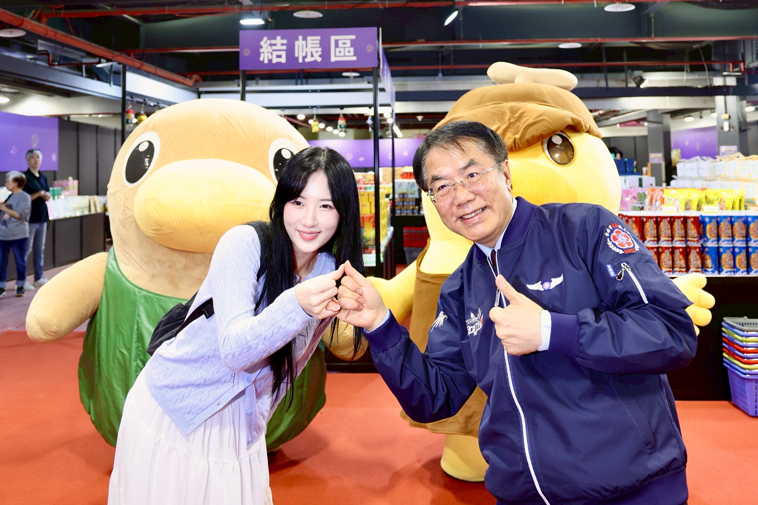 韓籍啦啦隊Mingo朴旻曙逛蘭展 大讚春季後壁賞花小旅行