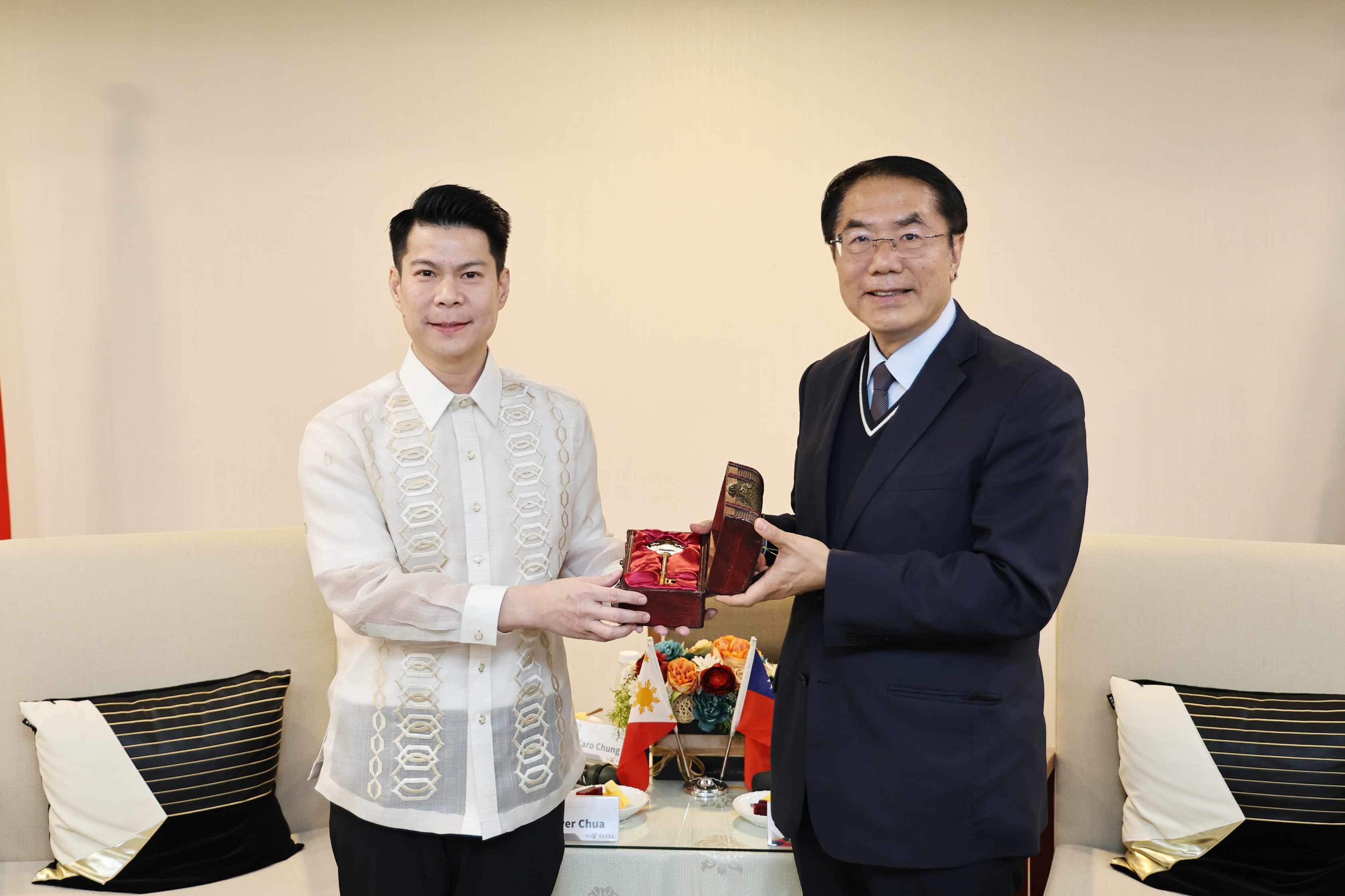 黃偉哲城市外交再添成果 菲律賓姊妹市加美地市長率團回訪台南