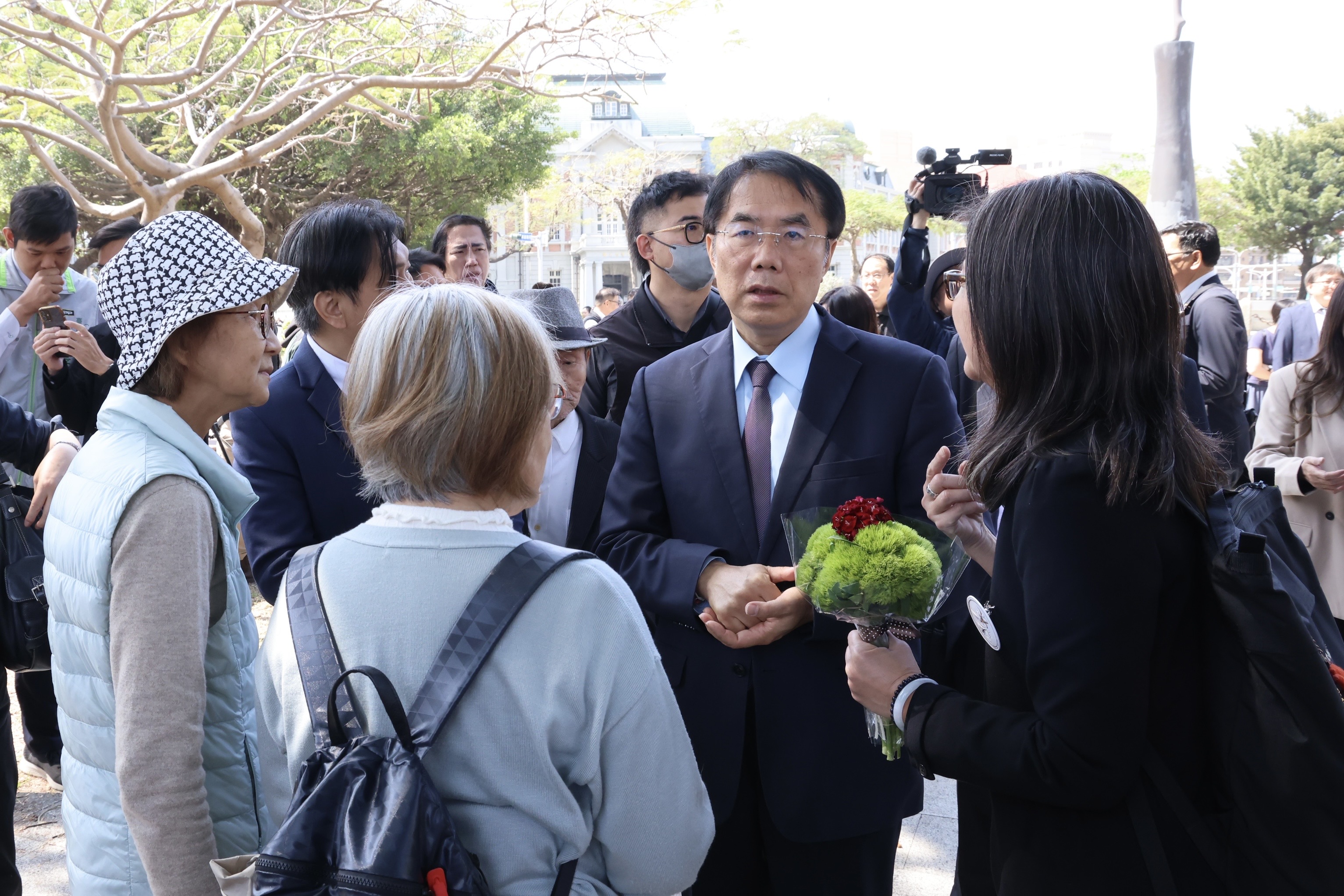 黃偉哲出席湯德章追思會 感謝為臺南的自由民主付出