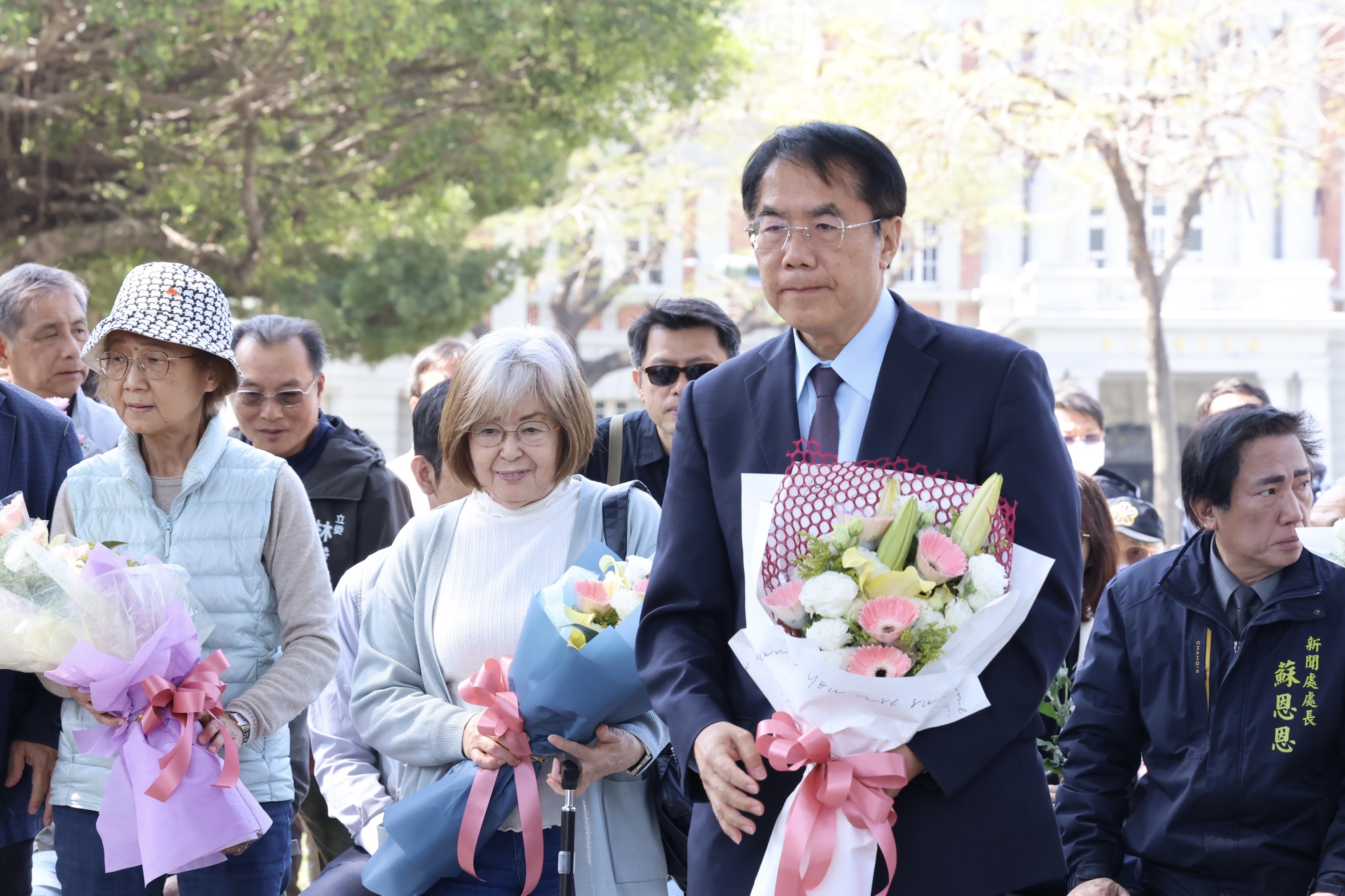 黃偉哲出席湯德章追思會 肯定其為台南自由民主貢獻