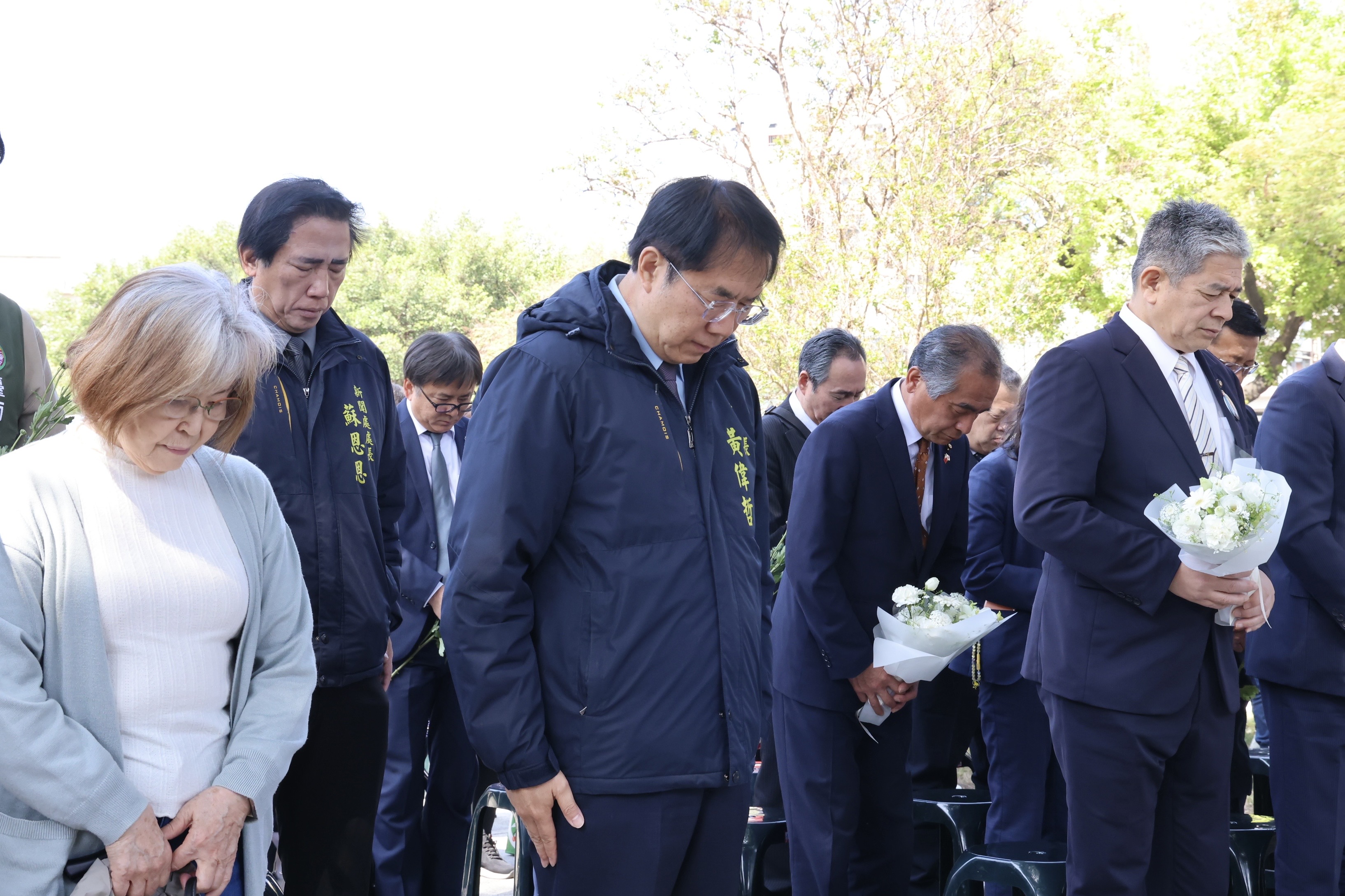 黃偉哲出席湯德章追思會 感謝為臺南的自由民主付出