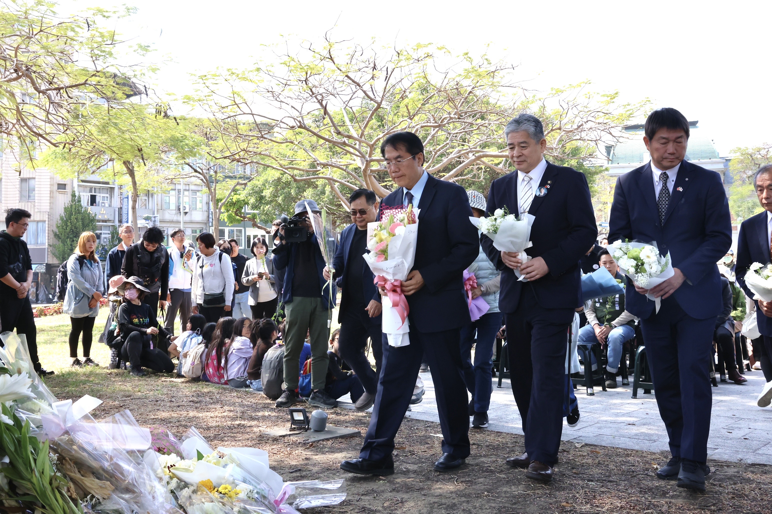 黃偉哲出席湯德章追思會 感謝為臺南的自由民主付出