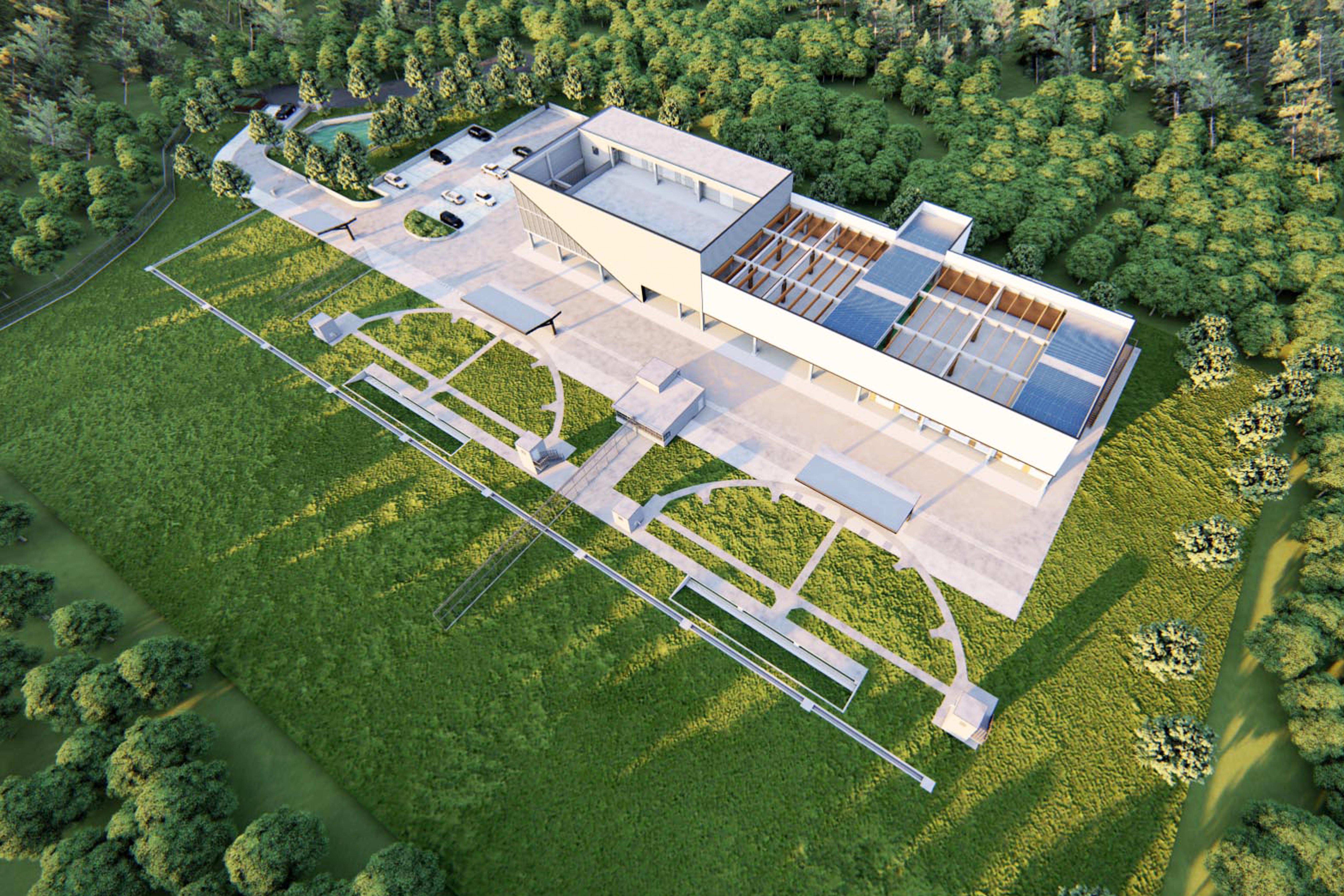 黃偉哲推動運動環境升級　關廟射擊樂活運動館今動土，預計116年底完工