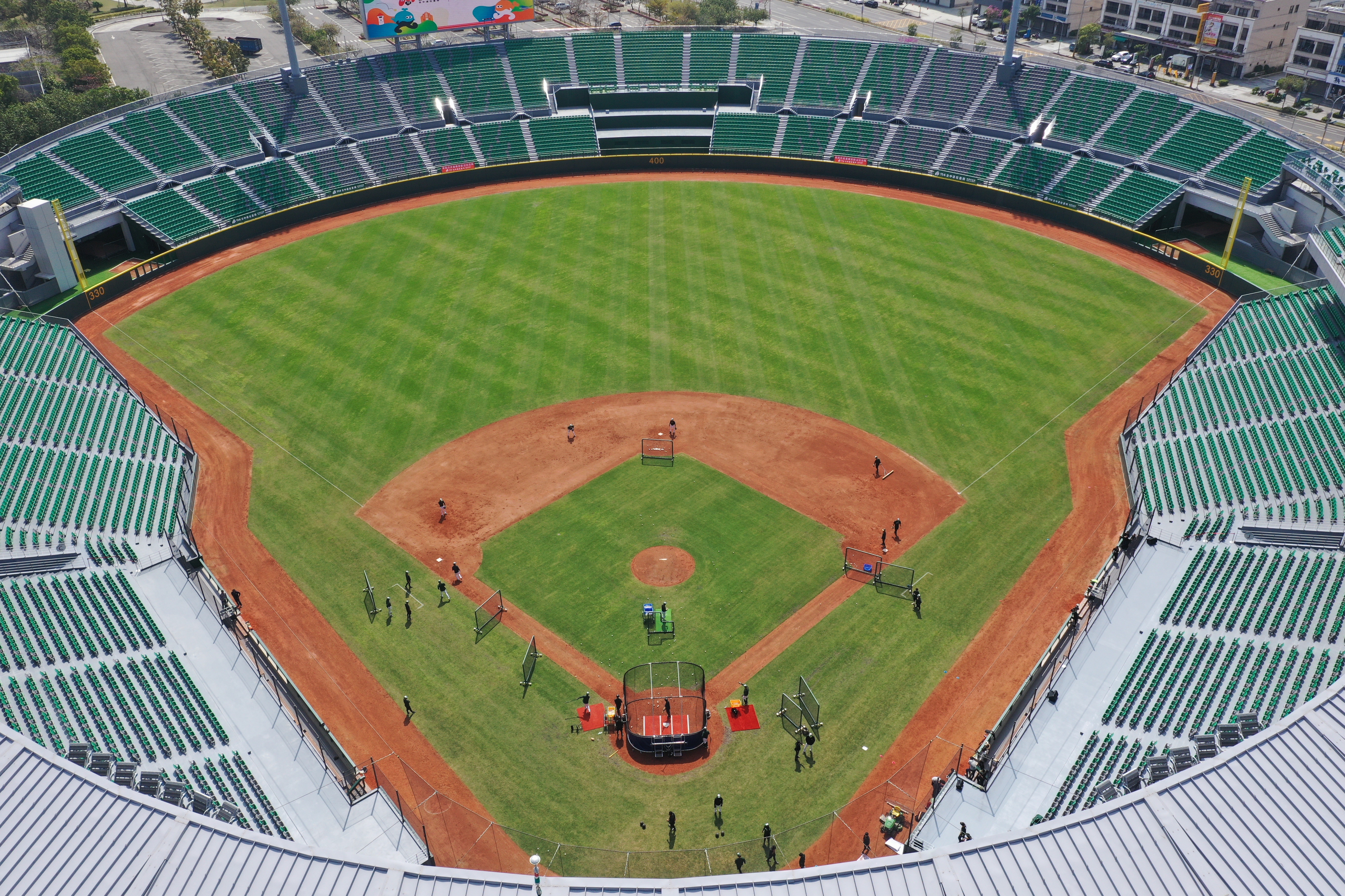 亞太棒球場3月迎首場職棒例行賽  市府3/20舉辦主球場開幕