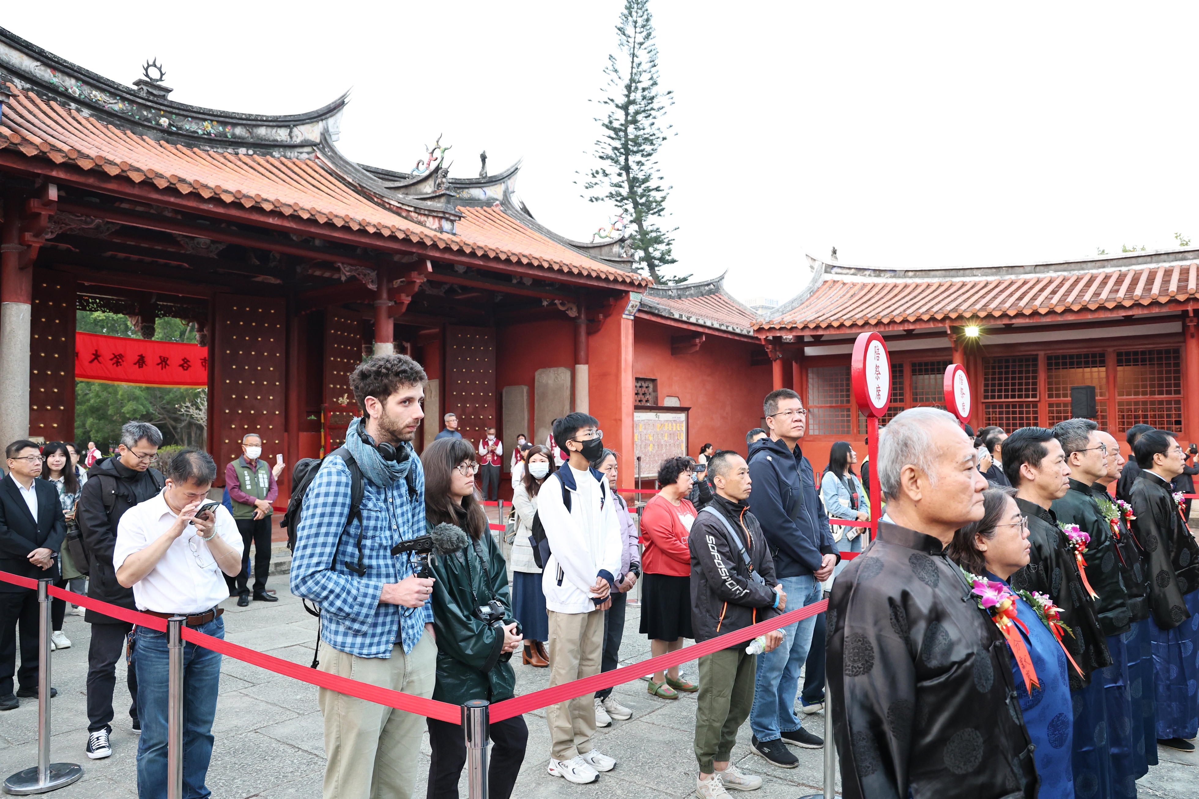 春祭大成至聖先師孔子釋奠典禮今登場 黃偉哲率各界循古禮展現文化底蘊
