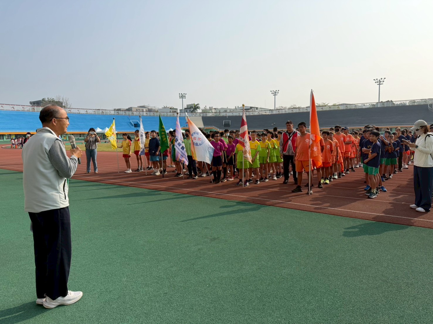 台南市班際接力對抗賽 青春洋溢 千名選手展現團隊精神