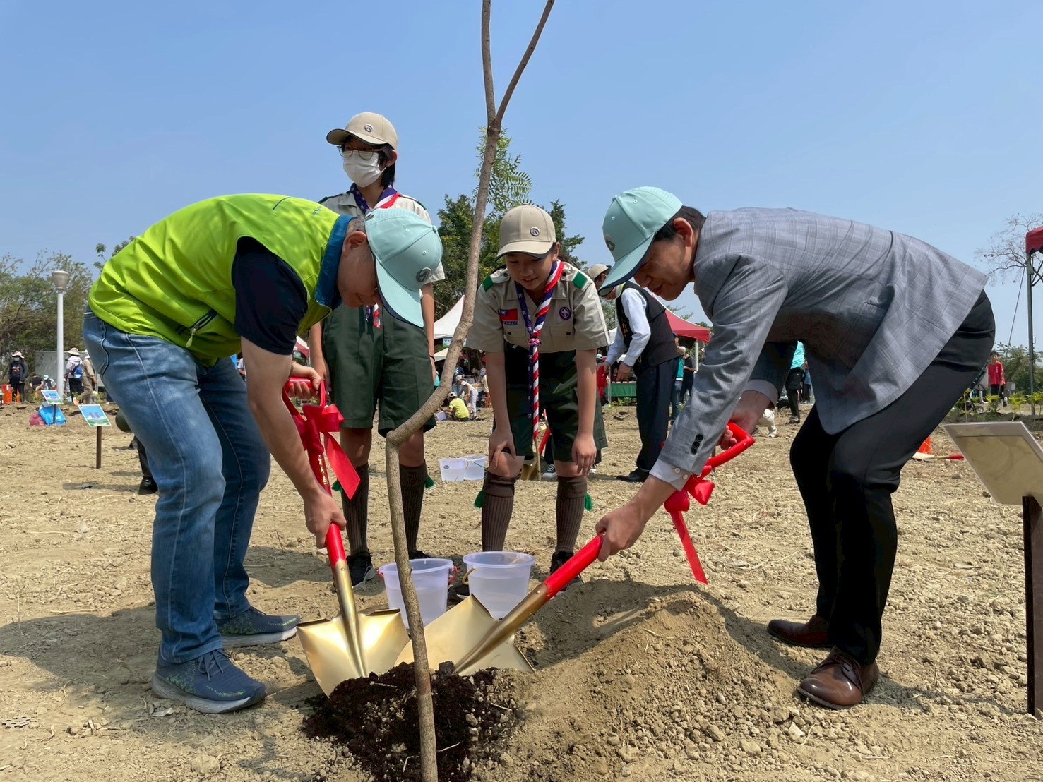 「加樹淨零 馬力全開」植樹活動 攜手落實淨零永續願景