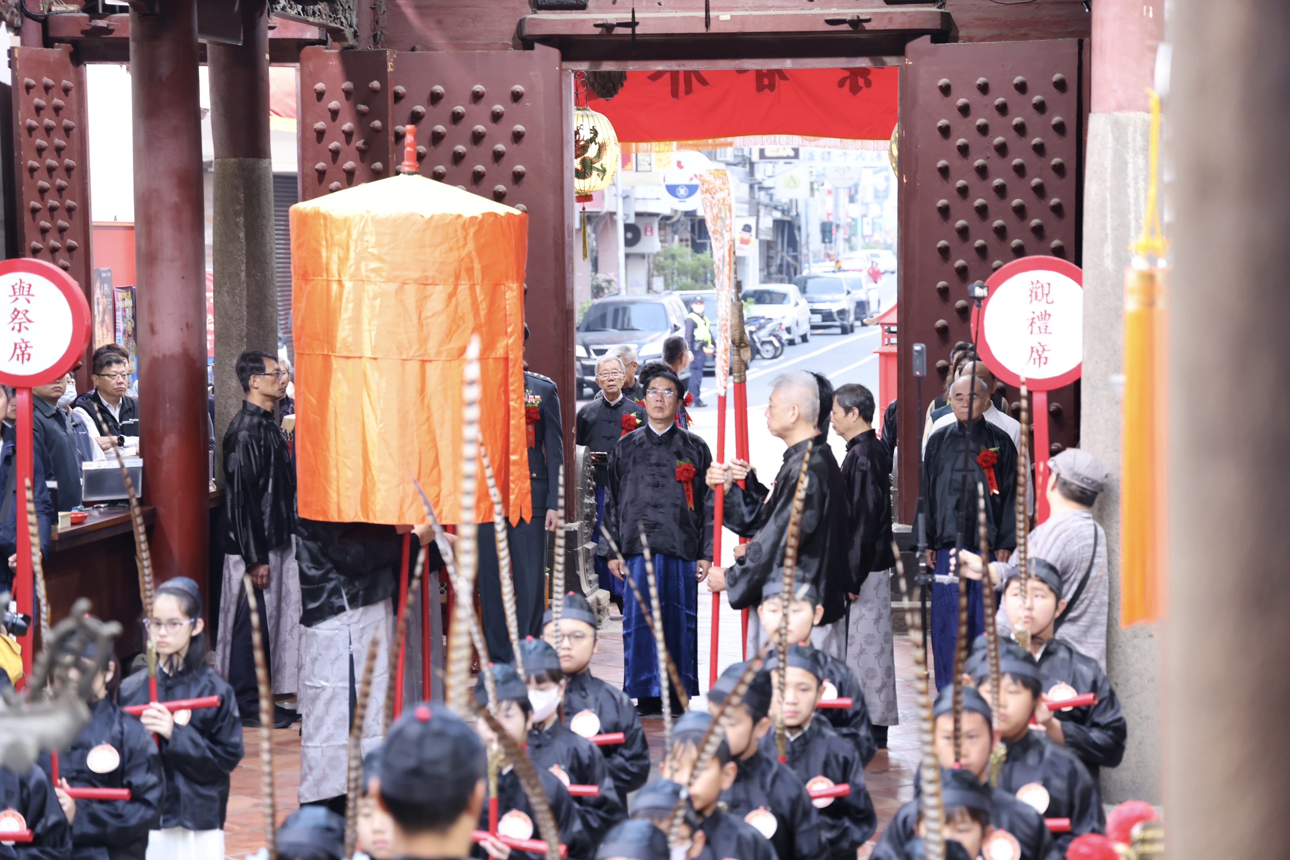 臺南春祭武聖祭祀大典 黃偉哲主祭傳承古禮