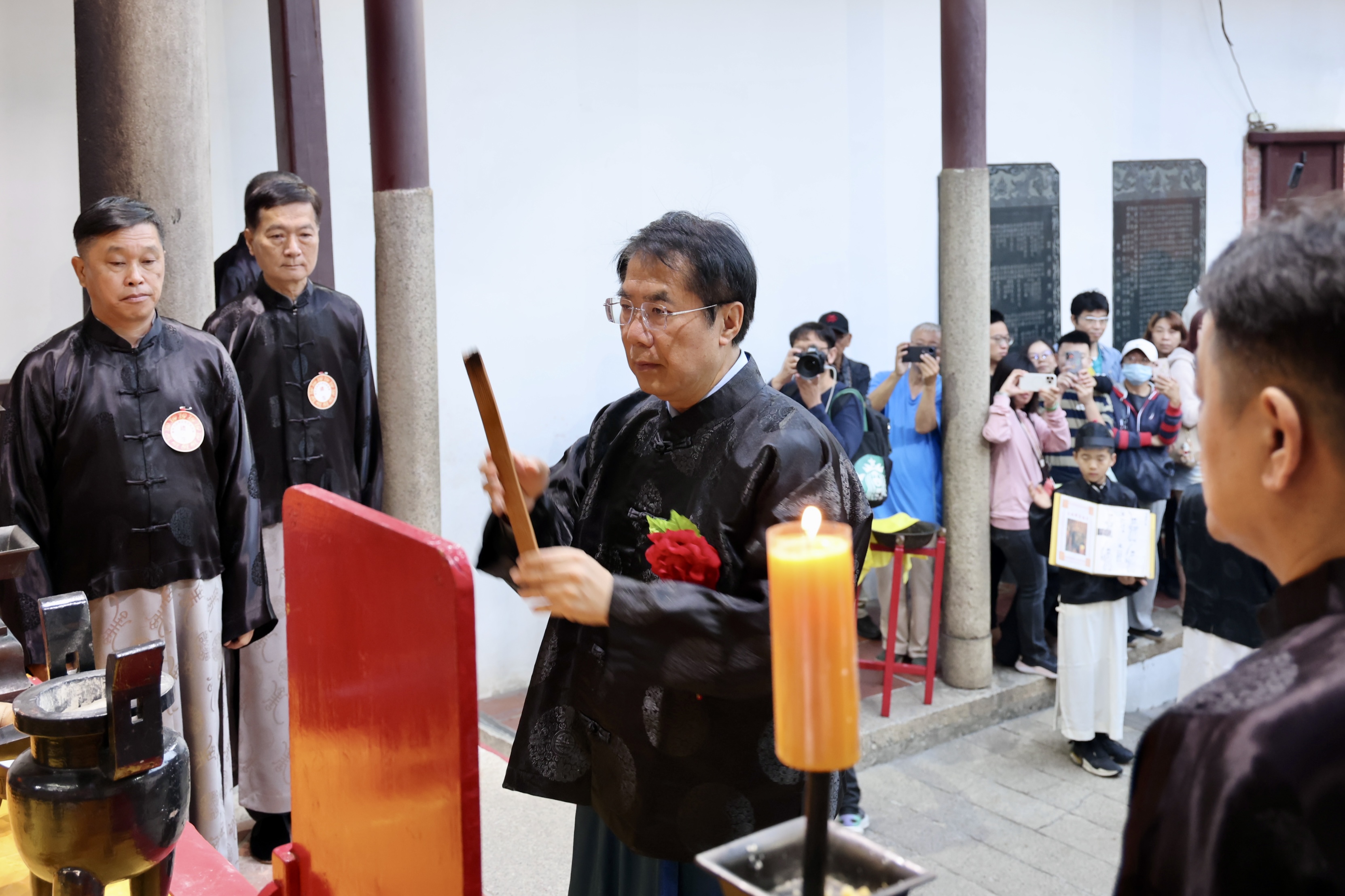 臺南春祭武聖祭祀大典 黃偉哲主祭傳承古禮