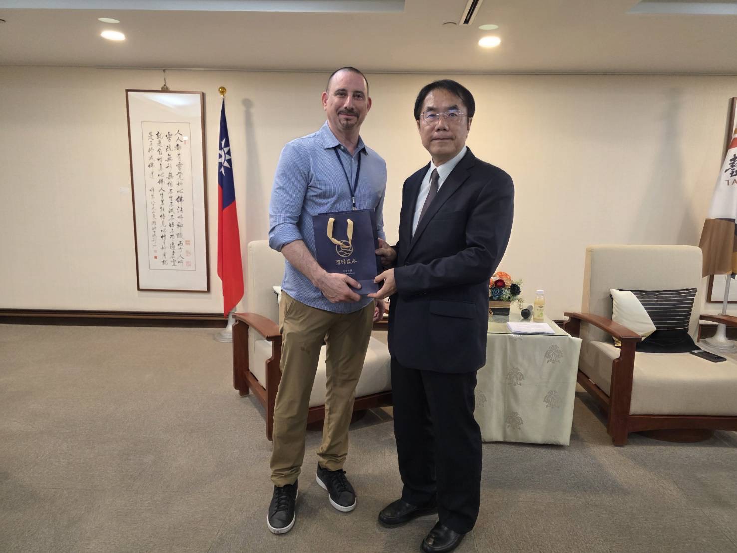 5國學者專家拜會黃偉哲市長 臺南健康城市治理成果獲國際肯定