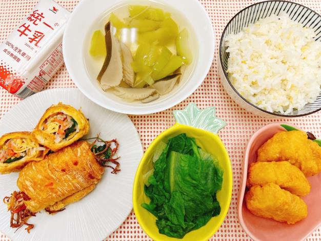 台南市校午餐巧思打造素食特餐 不吃肉營養一樣到位