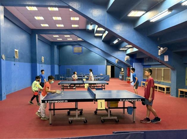 臺南市南瀛桌球協會深耕新營學生桌球冬令營開跑