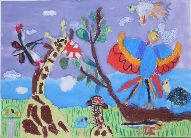 臺南市政府民治市政中心藝文展：第40屆生達兒童寫生賽•用畫筆彩繪動物世界