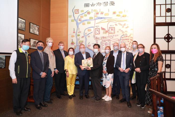 German-Taiwan Parliamentary Friendship Group Tours Tainan’s Cultural Sites and Science Park 1