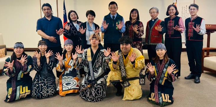 日本札幌大學拜會交流西拉雅族正名歷程與地方治理經驗