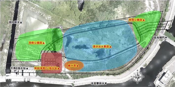 安南區海東D2抽水站景觀規劃