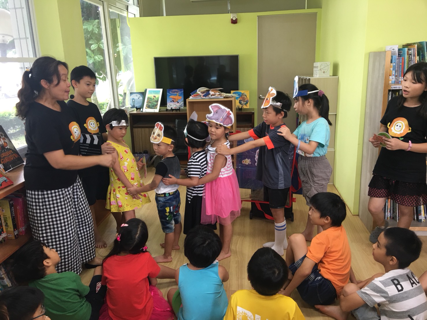 臺南市白河區公所-白河區圖書館英文育樂營第4天