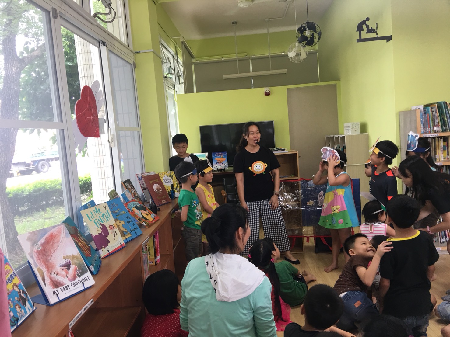 臺南市白河區公所-白河區圖書館英文育樂營第4天