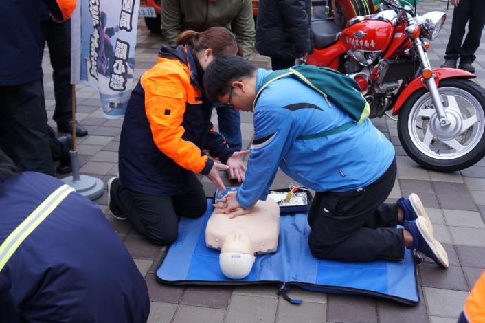 CPR AED操作練習