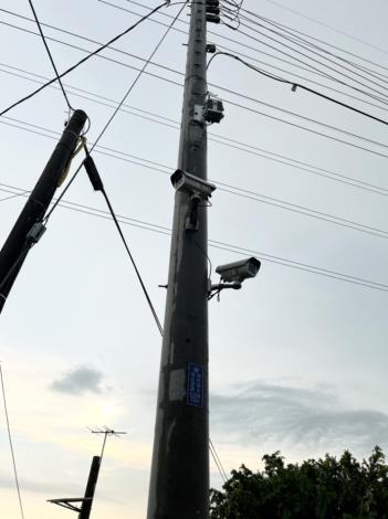 六甲-區公所建立監視器設置點，第一線有效減災