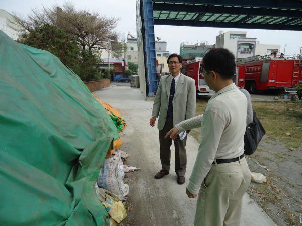 砂包袋回收作業區公所訪視