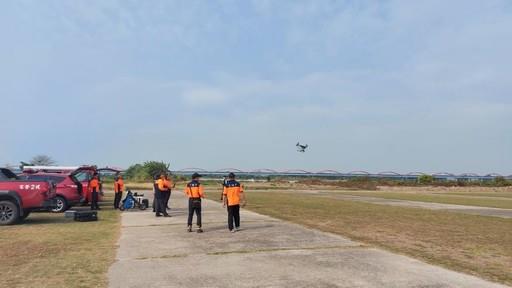 台南消防無人機隊加強整備-1