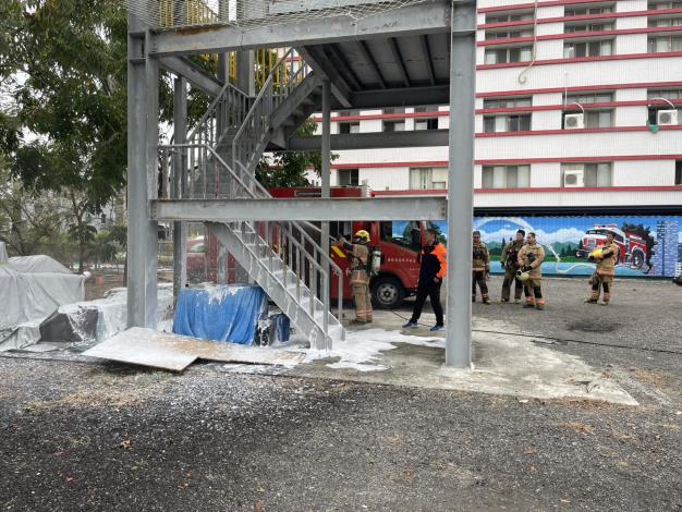 圖片來源：臺南市政府消防局-消防新聞