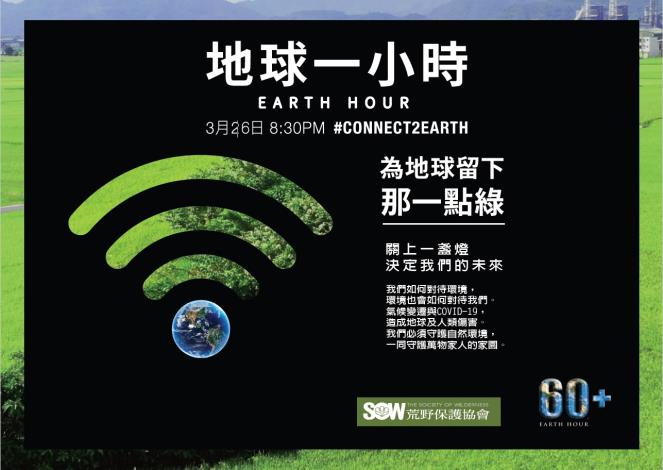 Earth Hour地球一小時世界關燈日